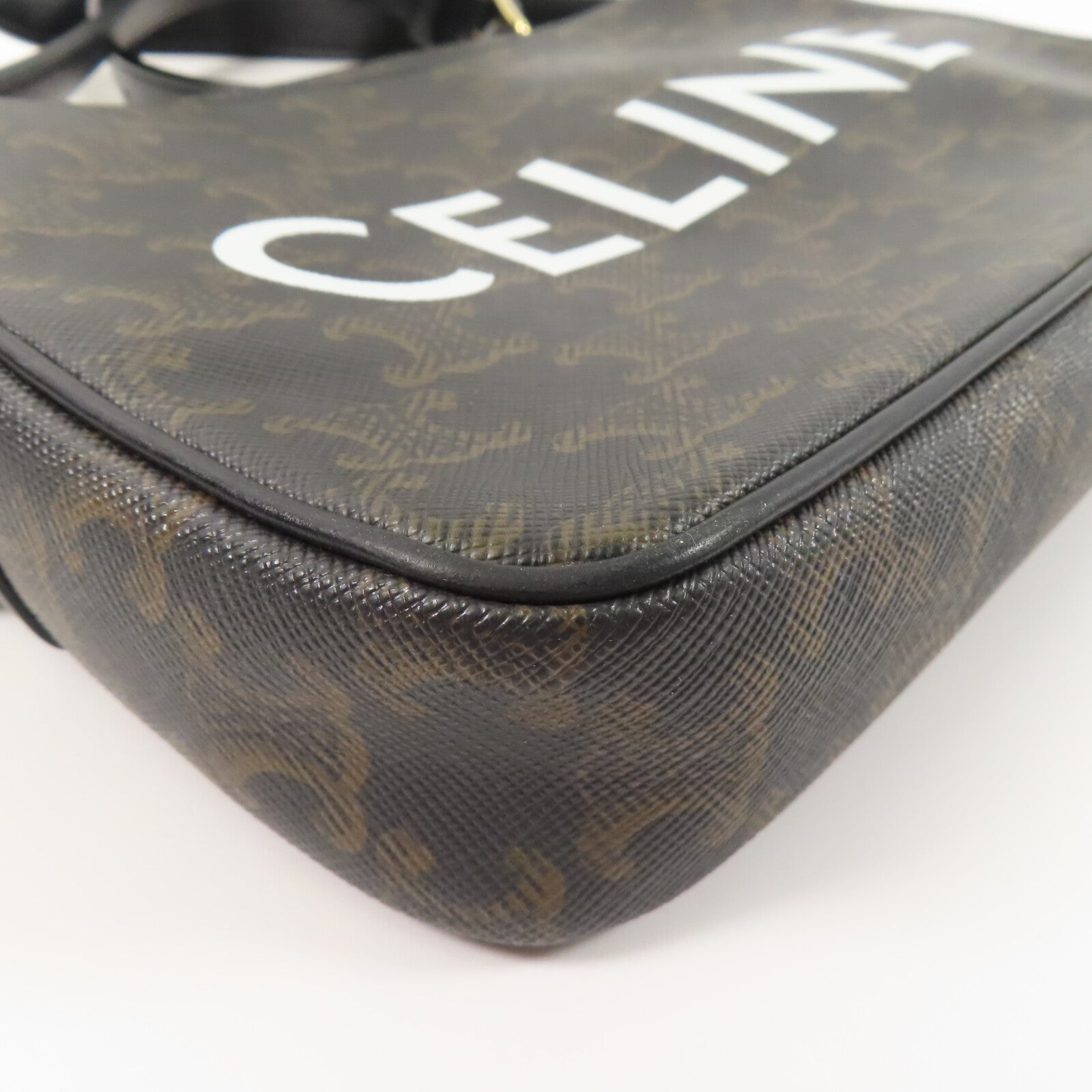 CELINE 塗層帆布Messenger Bag肩背袋