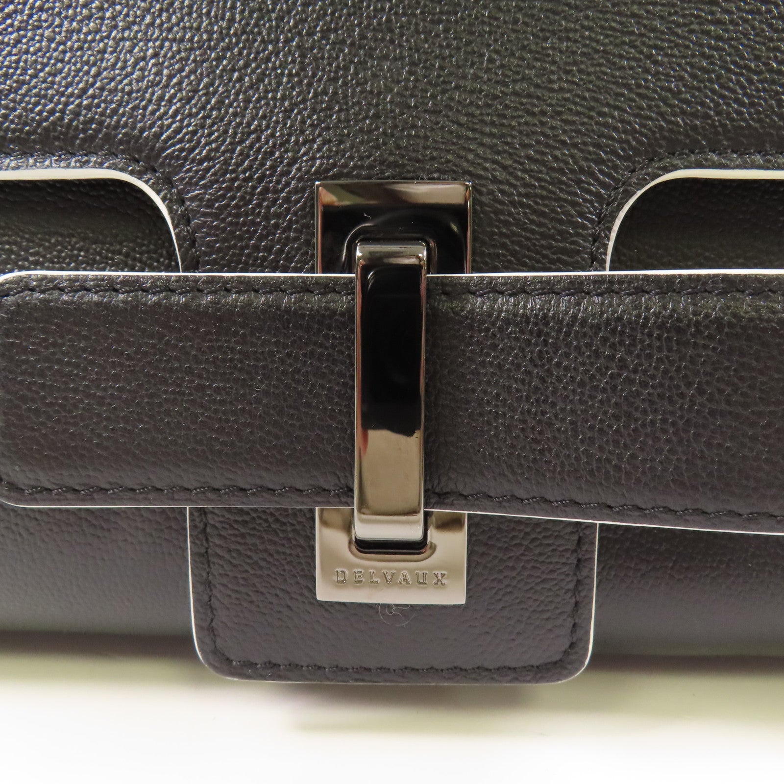 DELVAUX SHW Shoulder Bag Black