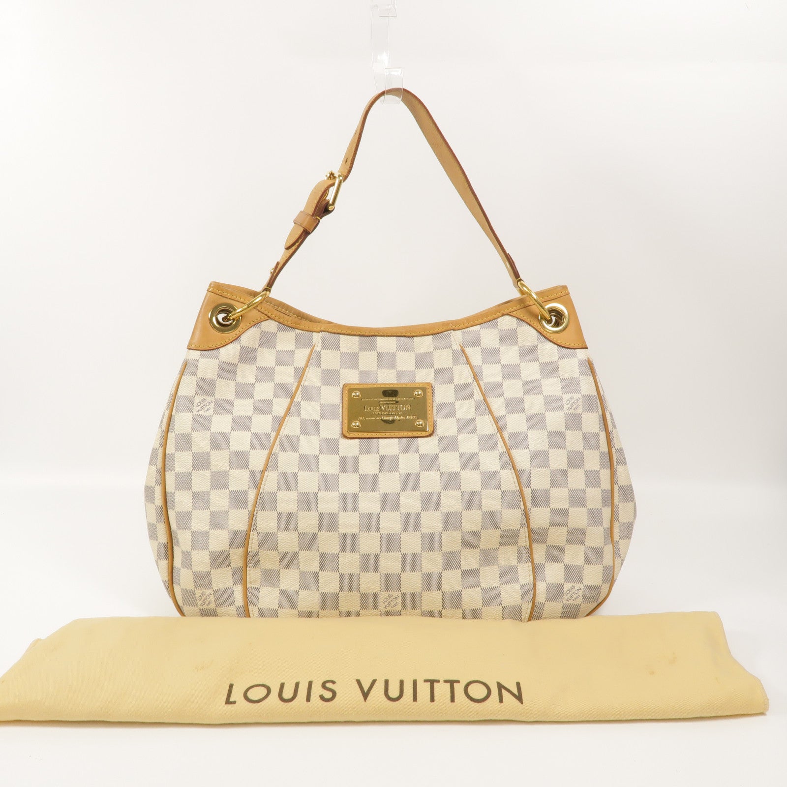 LOUIS VUITTON Damier Azur Galliera PM肩背袋