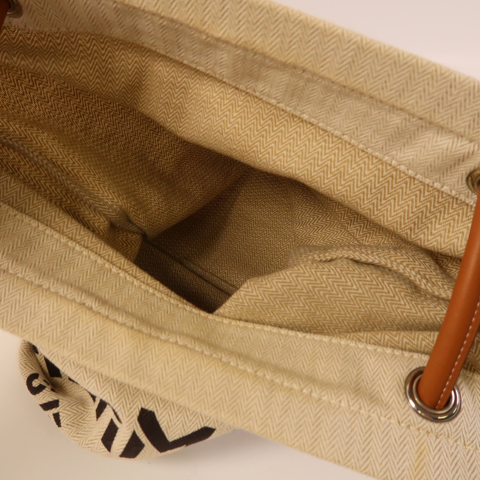 HERMES 帆布Aline銀扣肩背袋