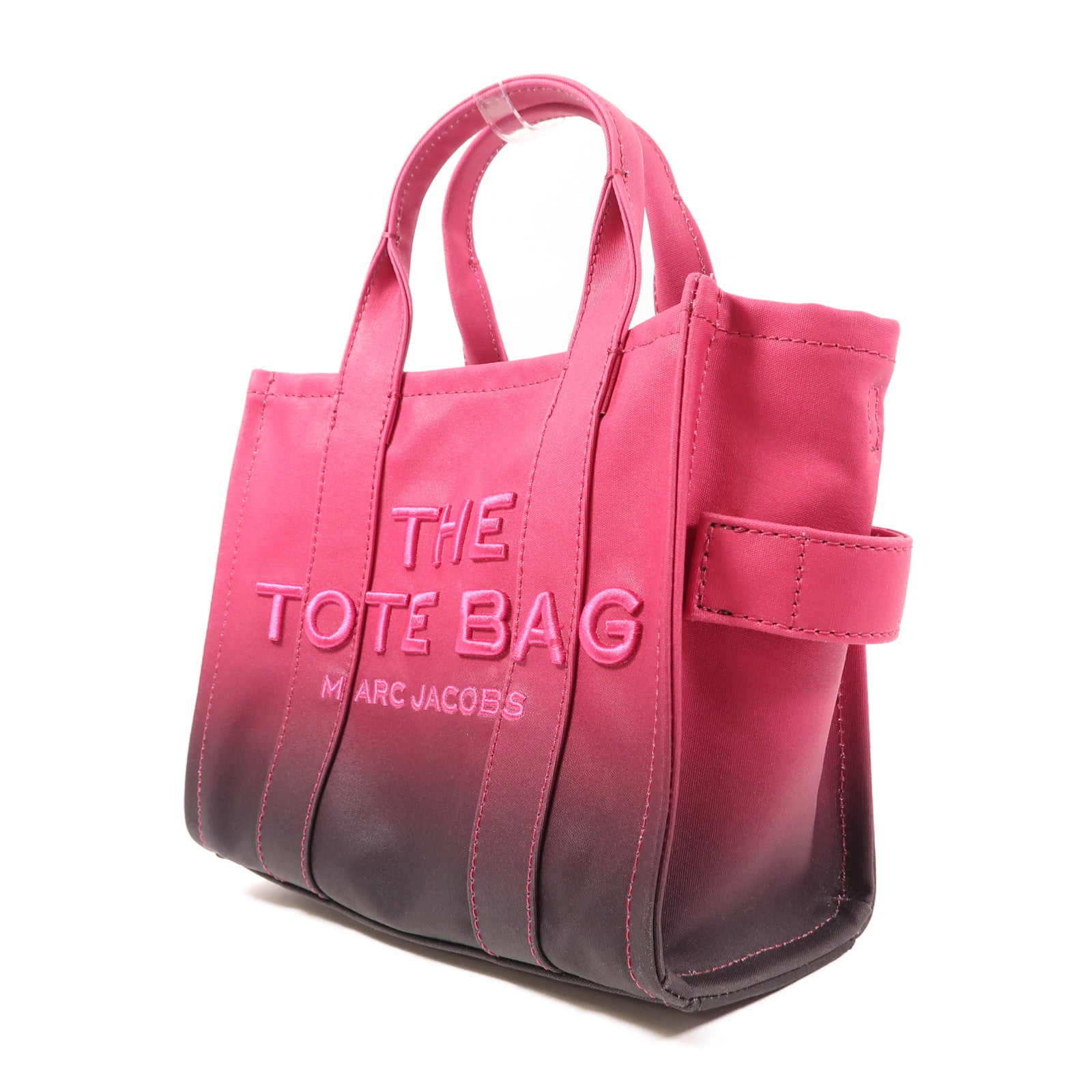 MARC JACOBS 帆布Hand Bag銀扣手挽肩背兩用袋