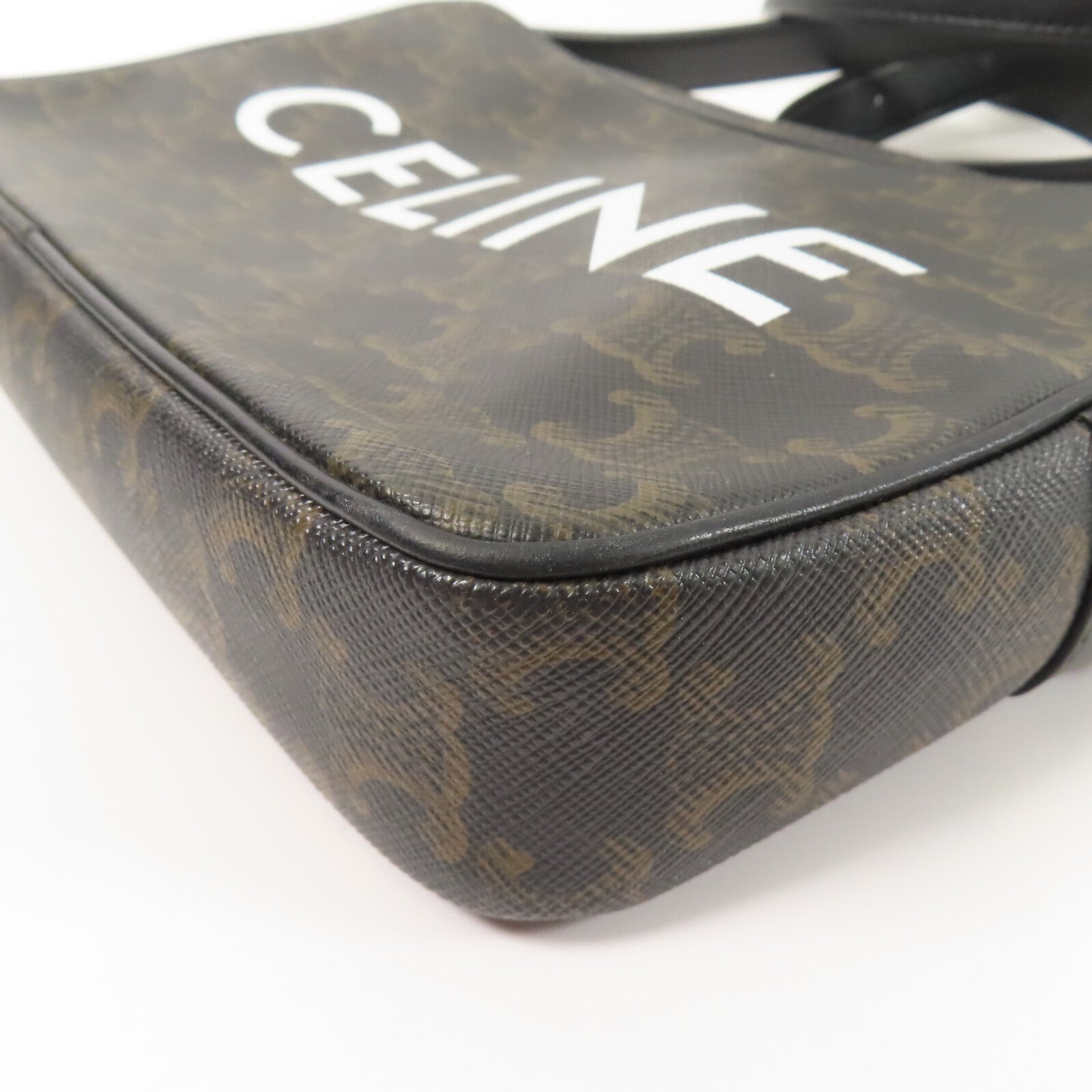 CELINE 塗層帆布Messenger Bag肩背袋
