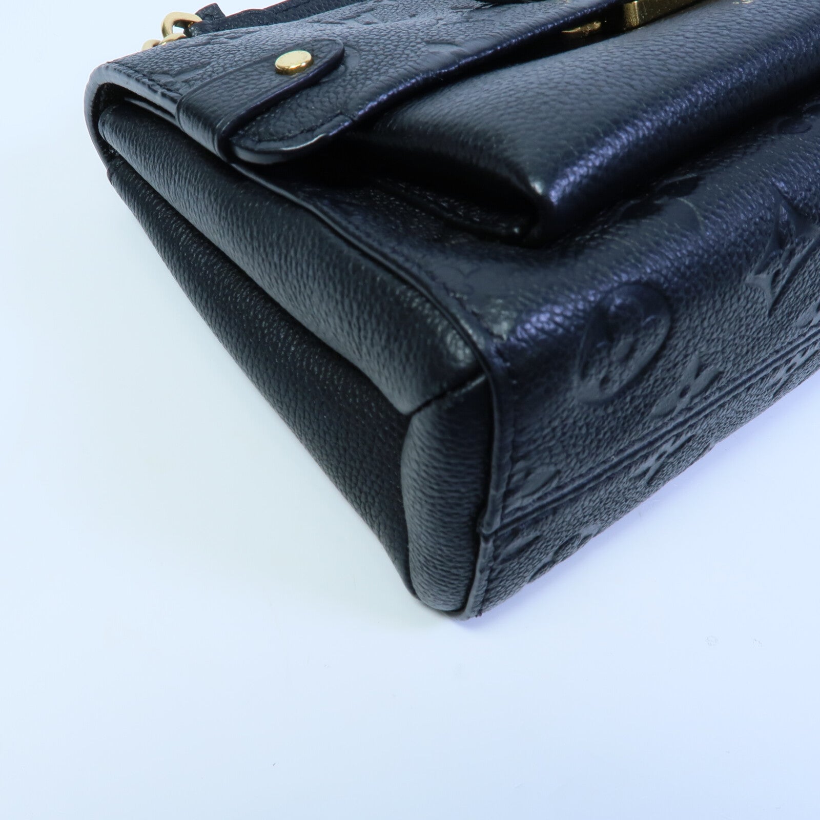 LOUIS VUITTON Monogram Empreinte Vavin BB鏈帶肩背袋