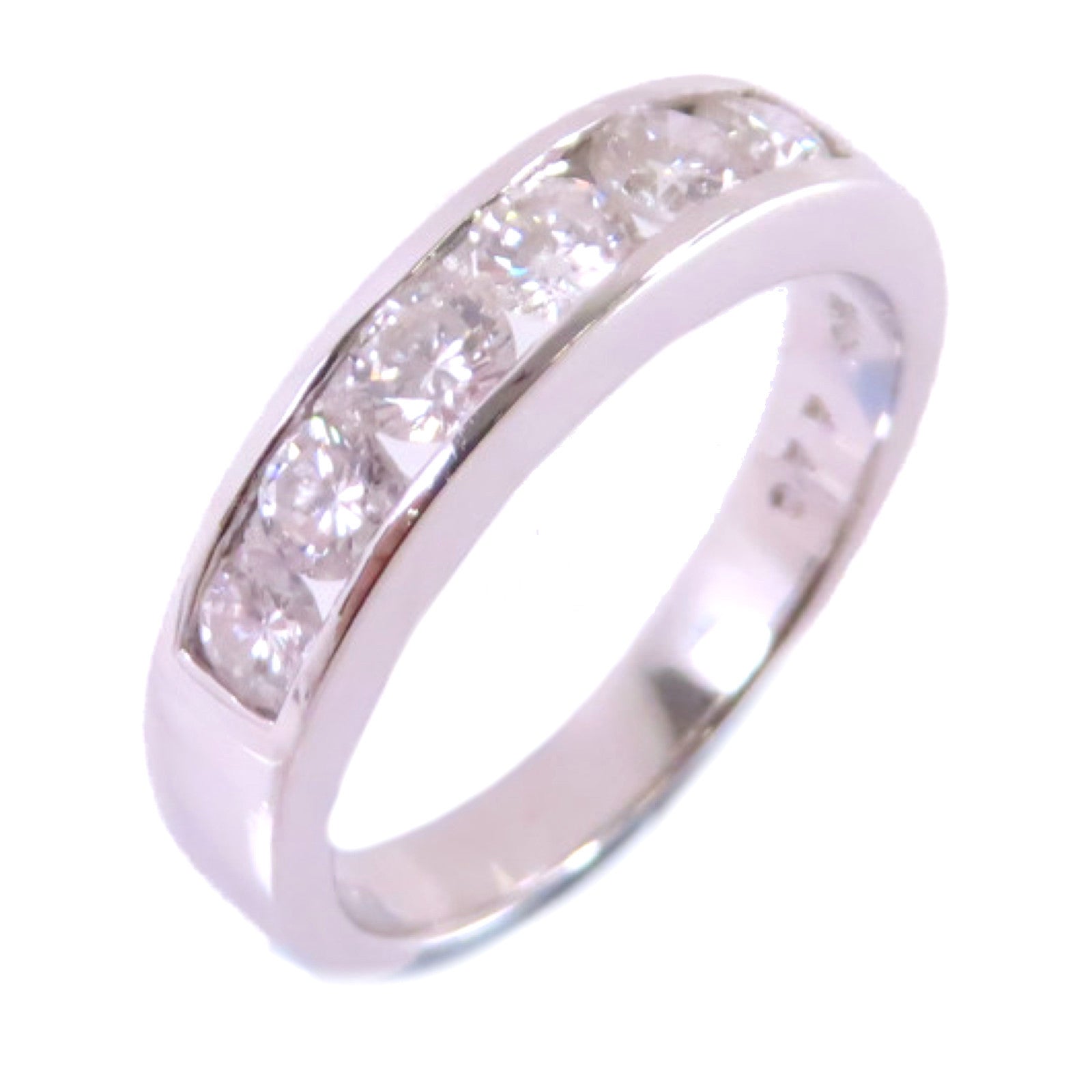 JEWELRY 18K白金/鑽石Diamond Ring戒指US#6.25
