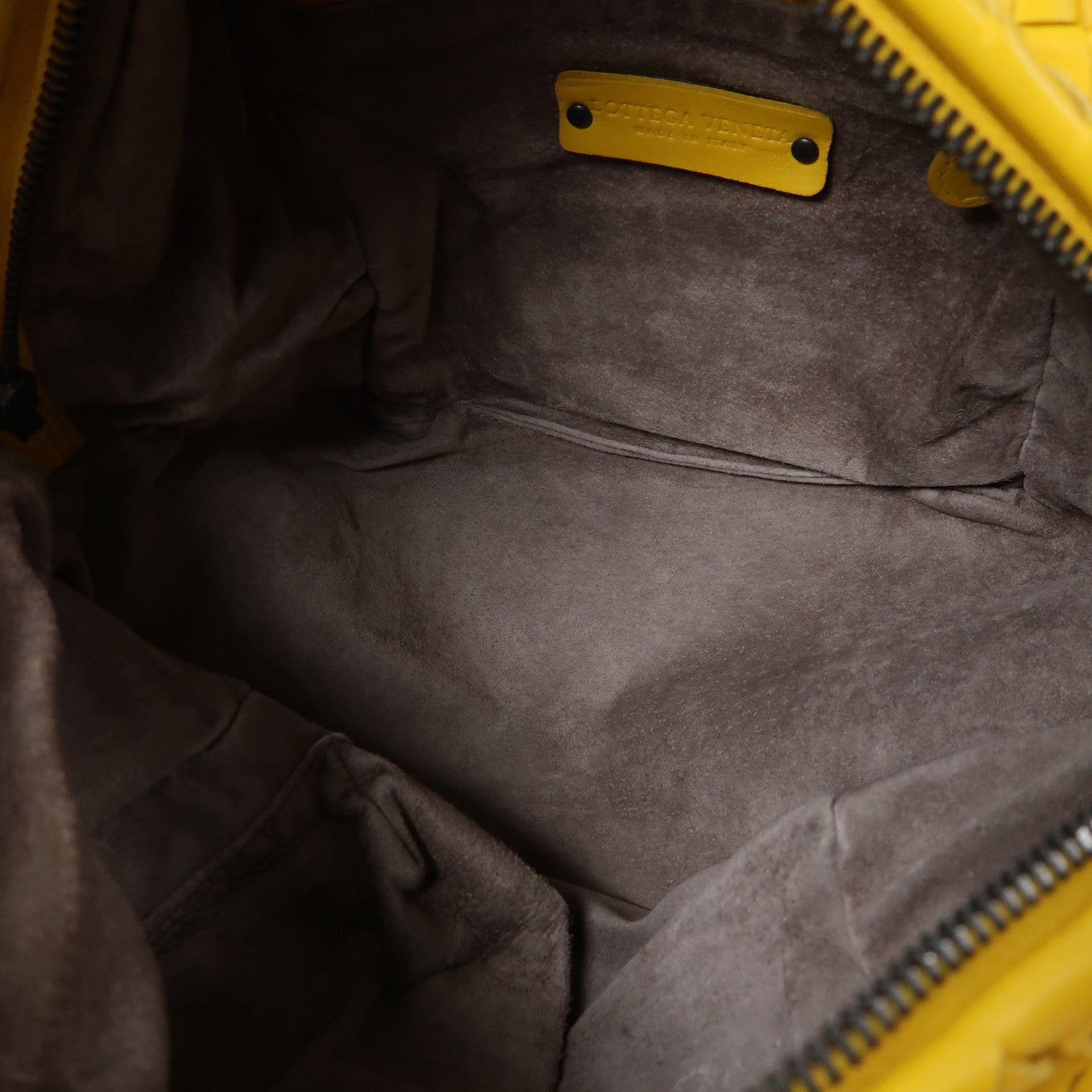 BOTTEGA VENETA 羊皮皮革Shoulder Bag肩背袋黃色