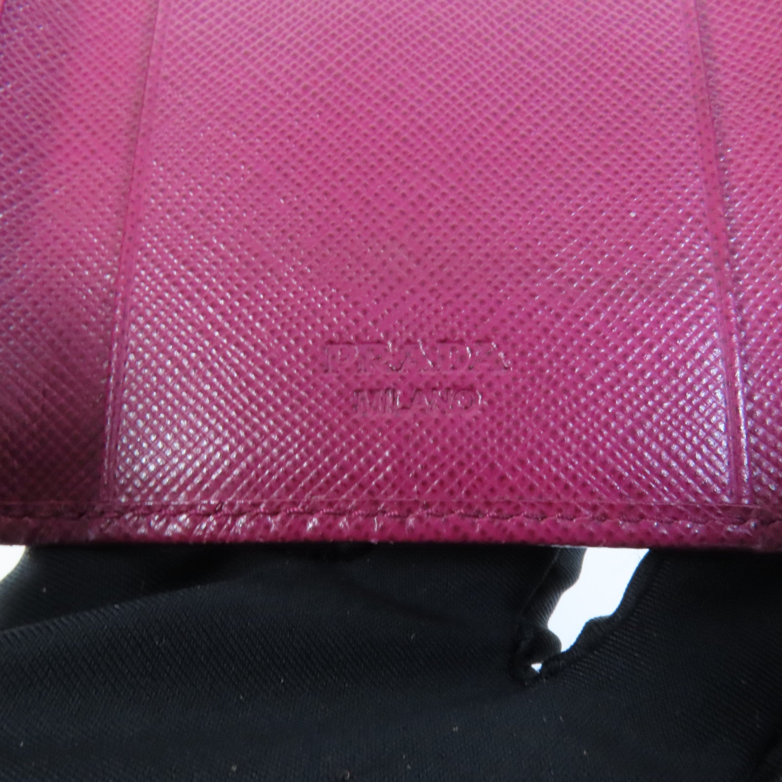 PRADA 牛皮皮革Key Holder鎖匙包