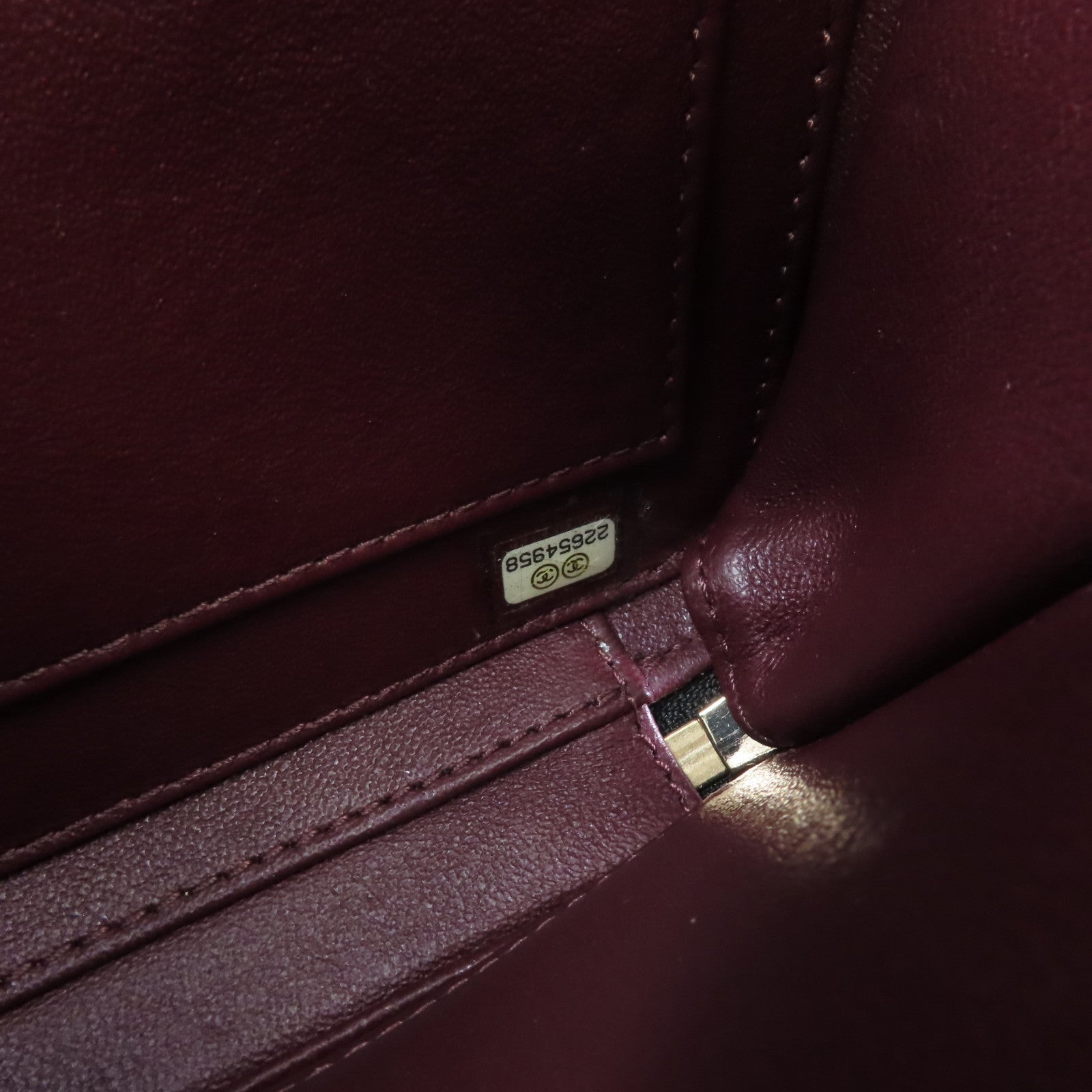 CHANEL 菱格Caviar皮革Vanity Case Small金扣手挽肩背兩用袋黑色