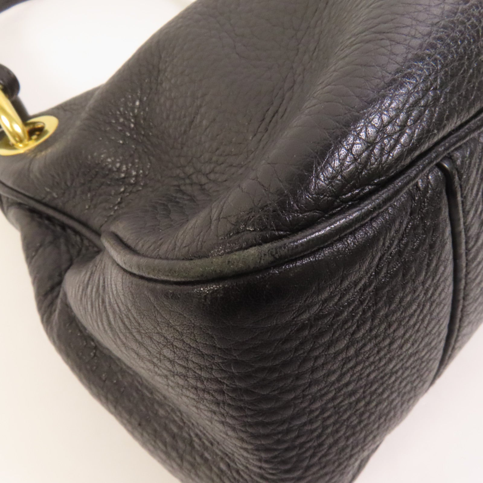 PRADA 牛皮皮革Shoulder Bag金扣肩背袋