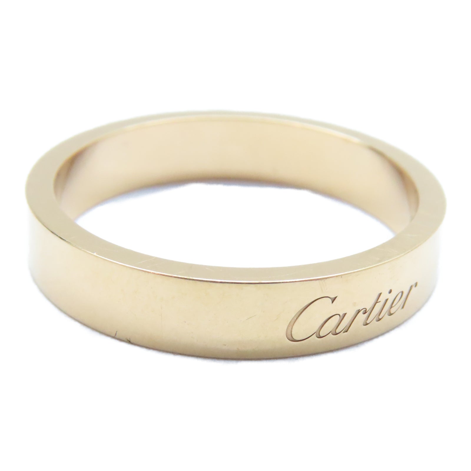 CARTIER 18K玫瑰金C de Cartier Wedding Ring戒指Cartier#59/US#8.5