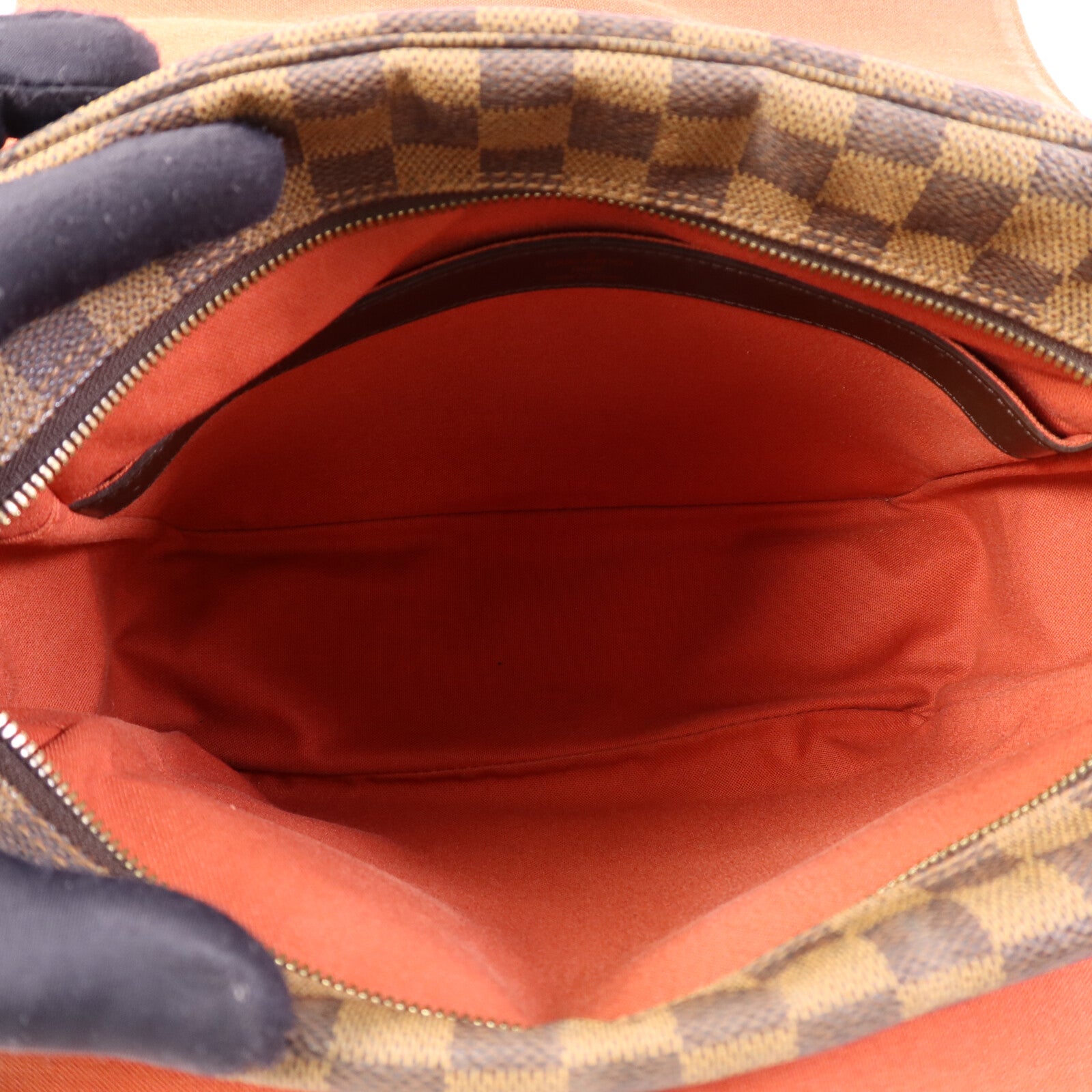 LOUIS VUITTON Damier Naviglio金扣肩背袋