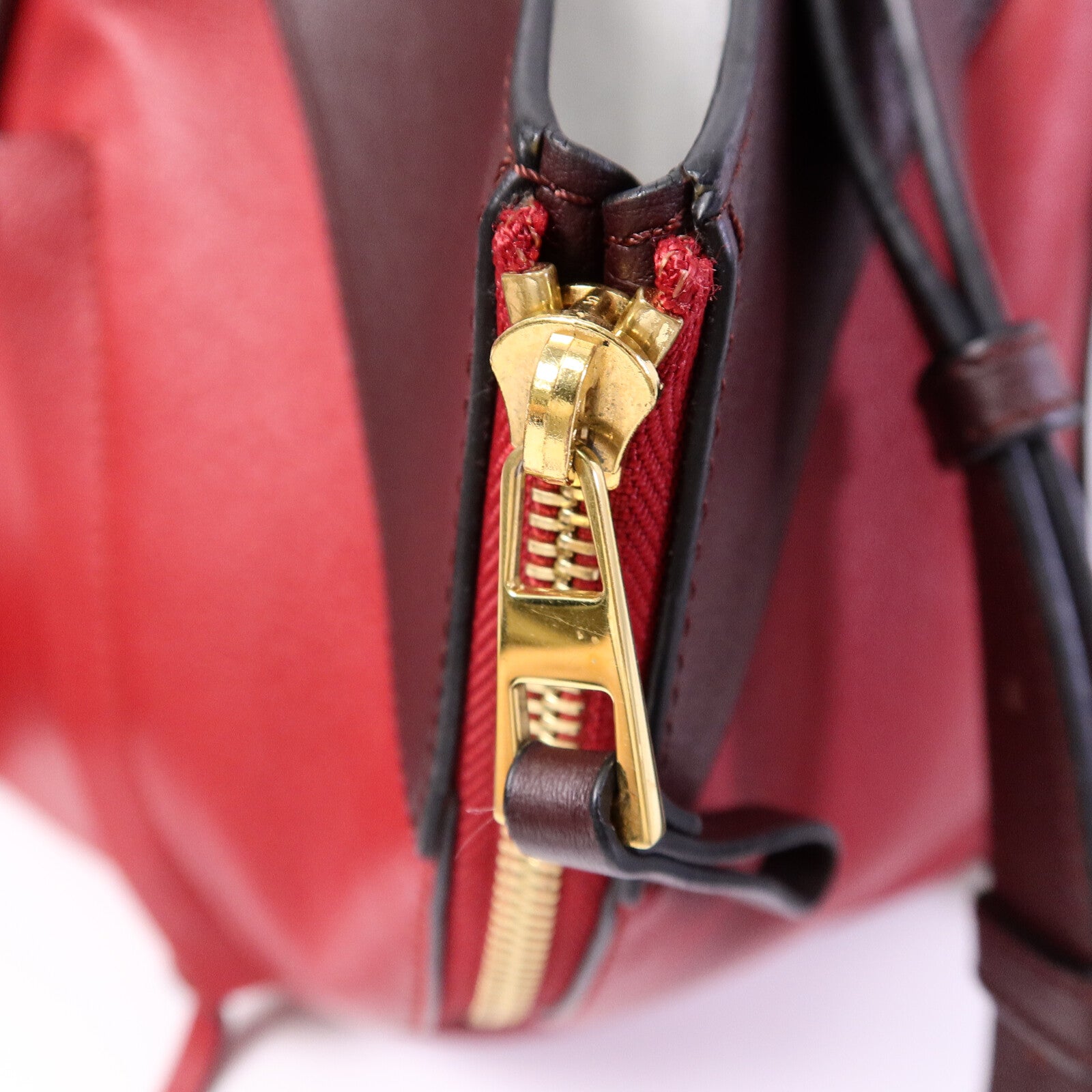 LOEWE 牛皮皮革Hammock手挽肩背兩用袋