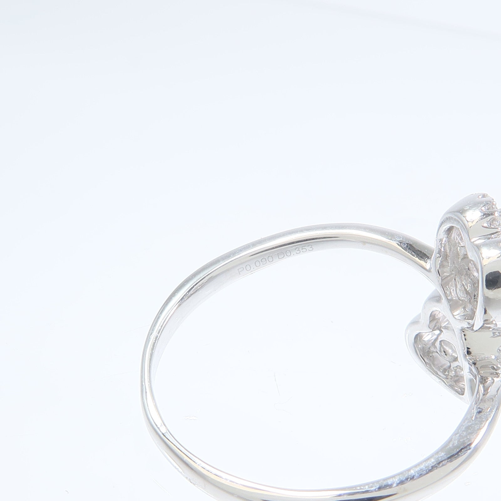 JEWELRY 18K白金Diamond Ring鑽石戒指