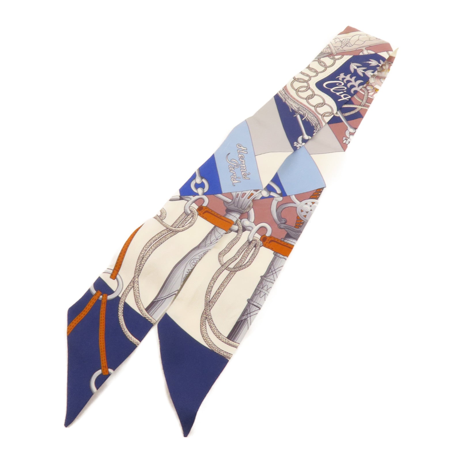 HERMES 絲質Twilly絲巾