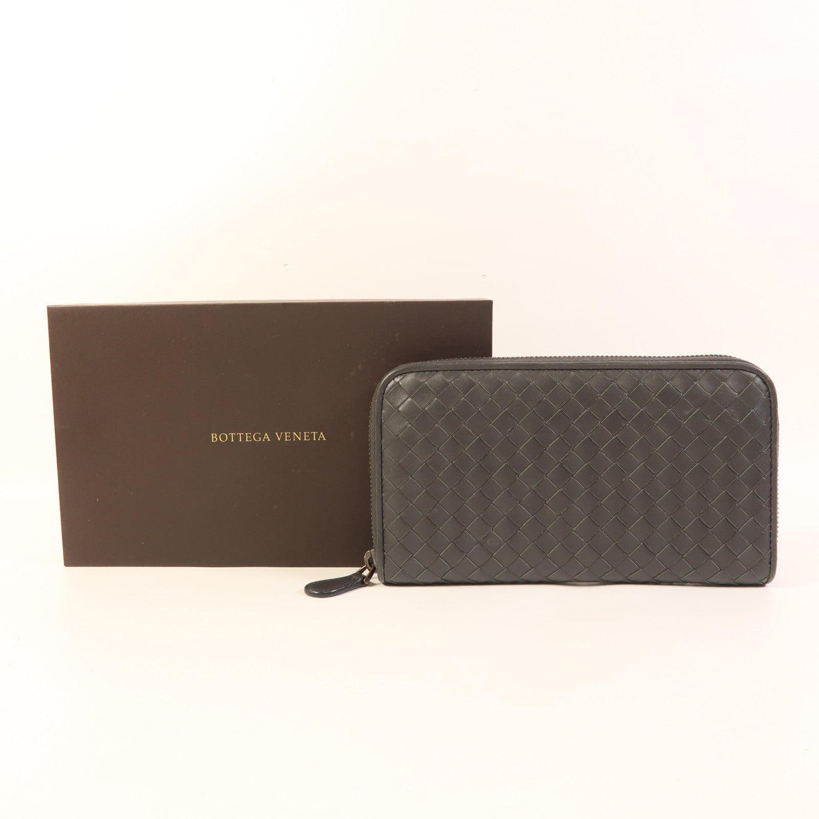 BOTTEGA VENETA 牛皮皮革Long Round Wallet長錢包