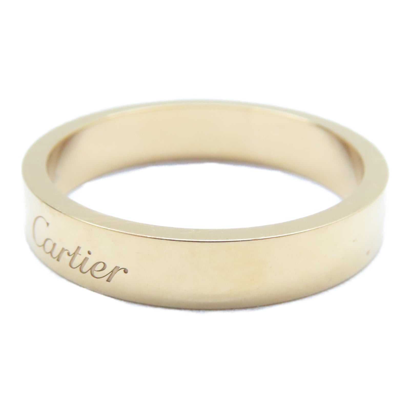 CARTIER 18K玫瑰金C de Cartier Wedding Ring戒指Cartier#59/US#8.5