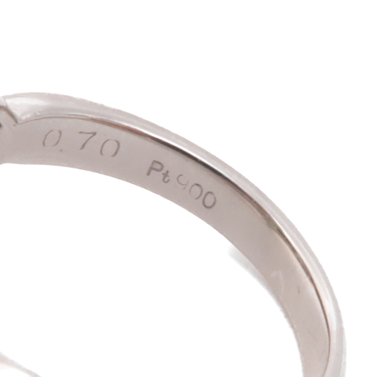 JEWELRY 【激減優惠】JEWELRY PT900鉑金/石榴石/鑽石Garnet/Diamond Ring戒指US#5.75