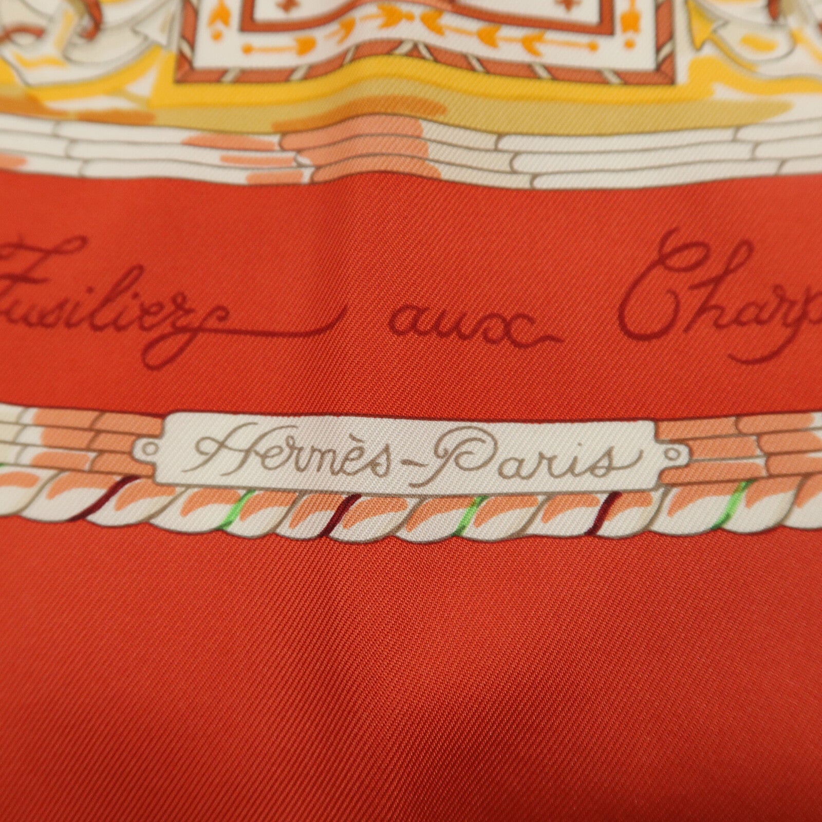 HERMES 絲質Scarf 90x90cm絲巾