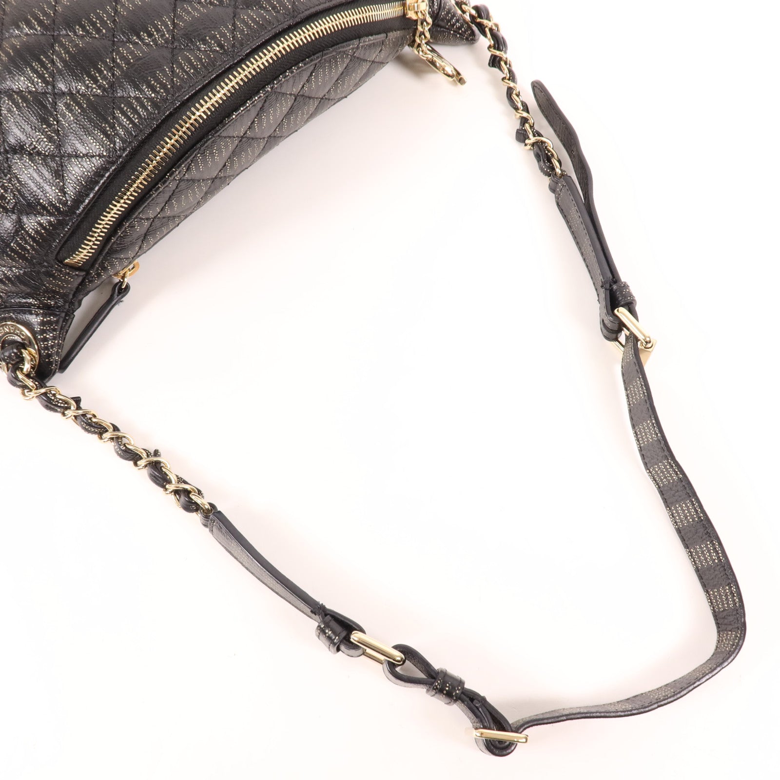 CHANEL 牛皮皮革Waist Bag金扣腰包