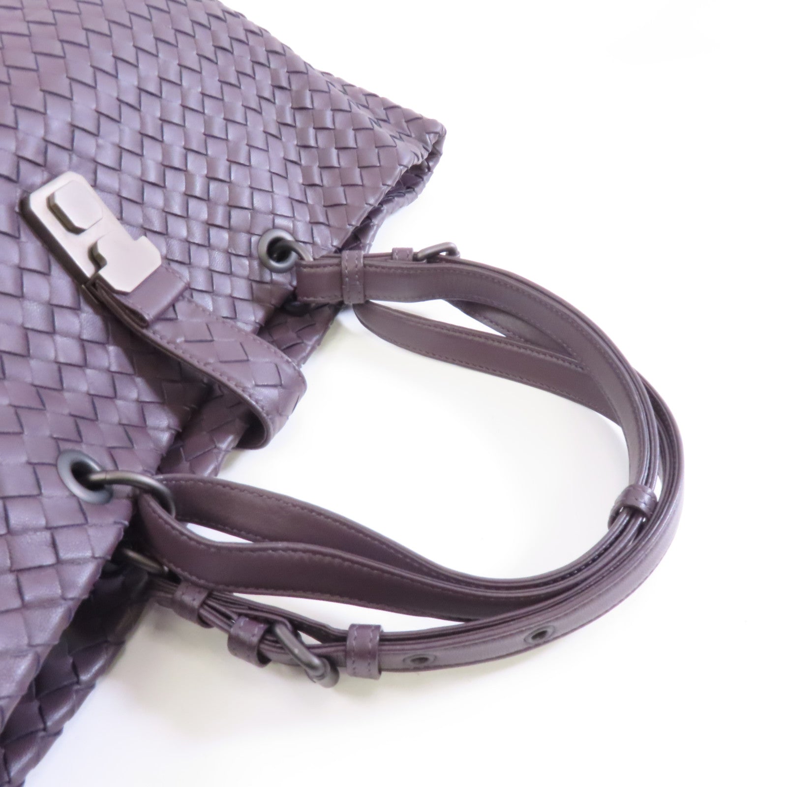 BOTTEGA VENETA 牛皮皮革Tote Bag手挽袋啡色