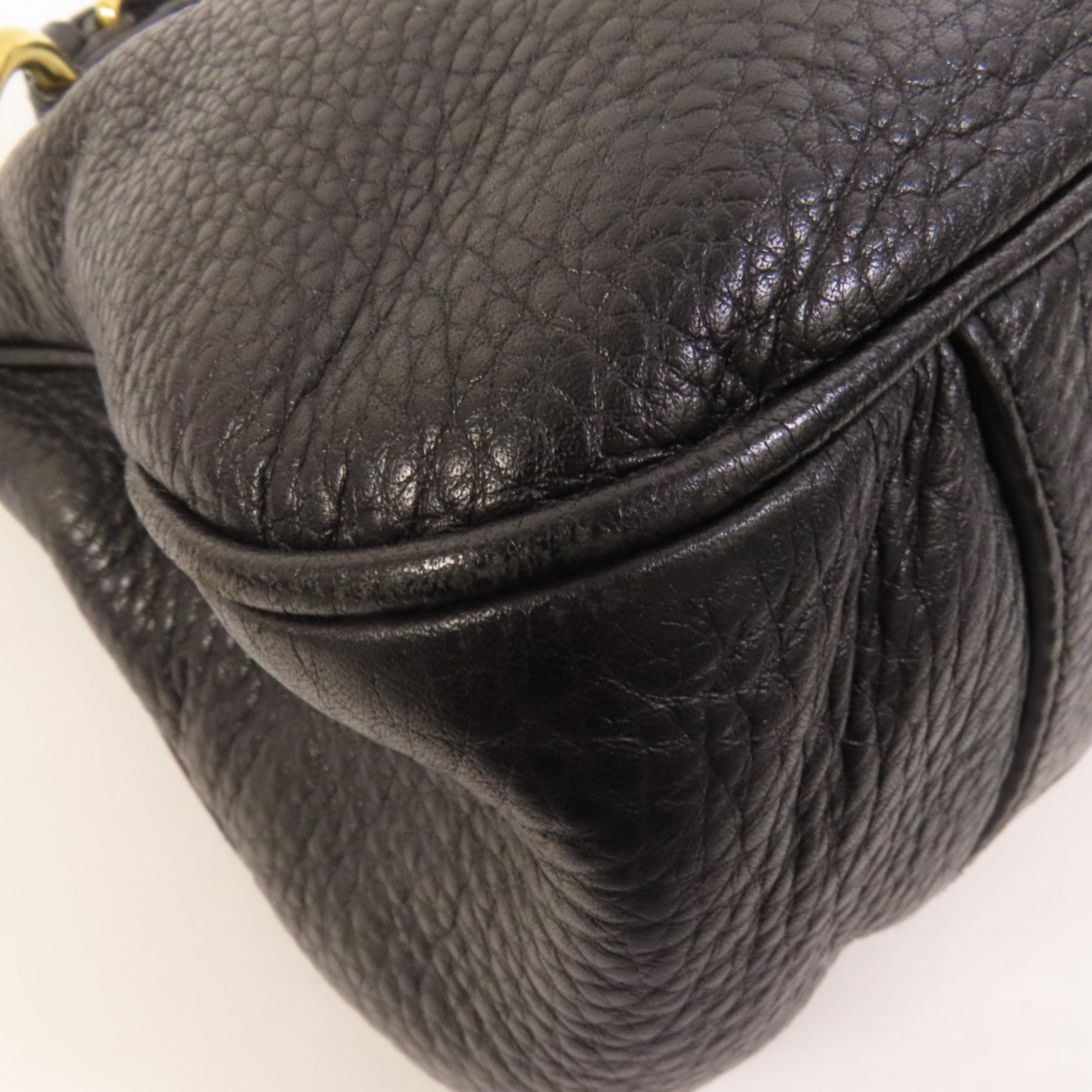 PRADA 牛皮皮革Shoulder Bag金扣肩背袋
