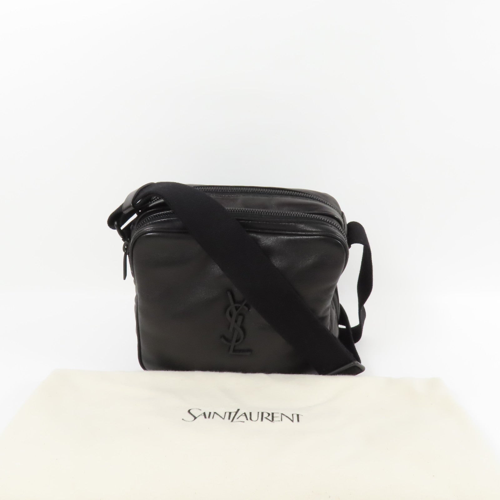 SAINT LAURENT 【激減優惠】羊皮皮革Niki Cube肩背袋