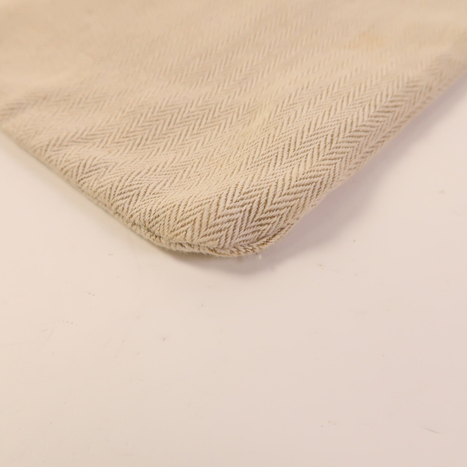 HERMES 帆布Aline銀扣肩背袋