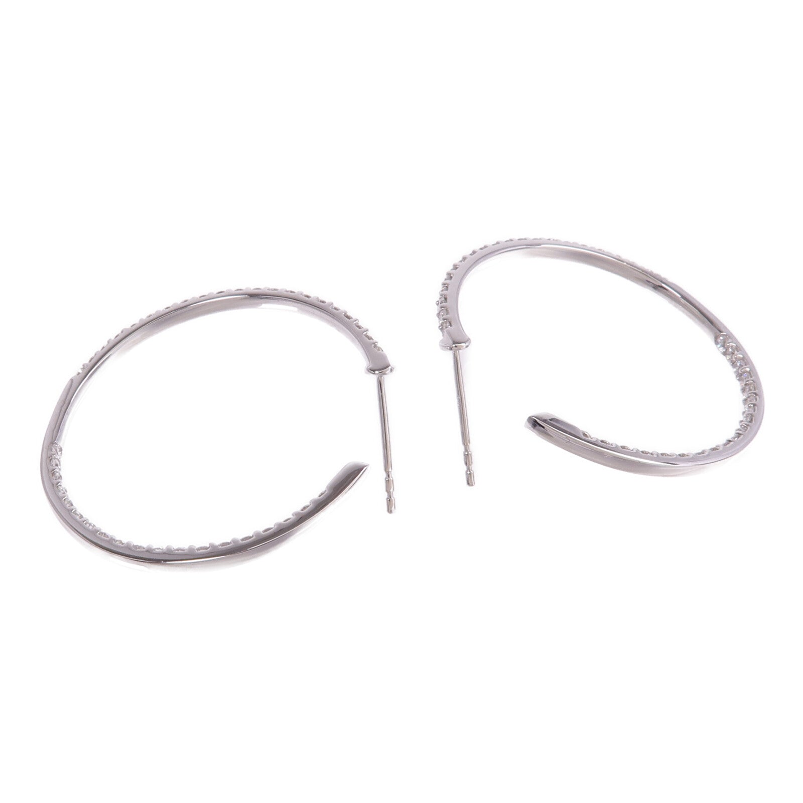 JEWELRY 18K白金Diamond Earrings鑽石耳環