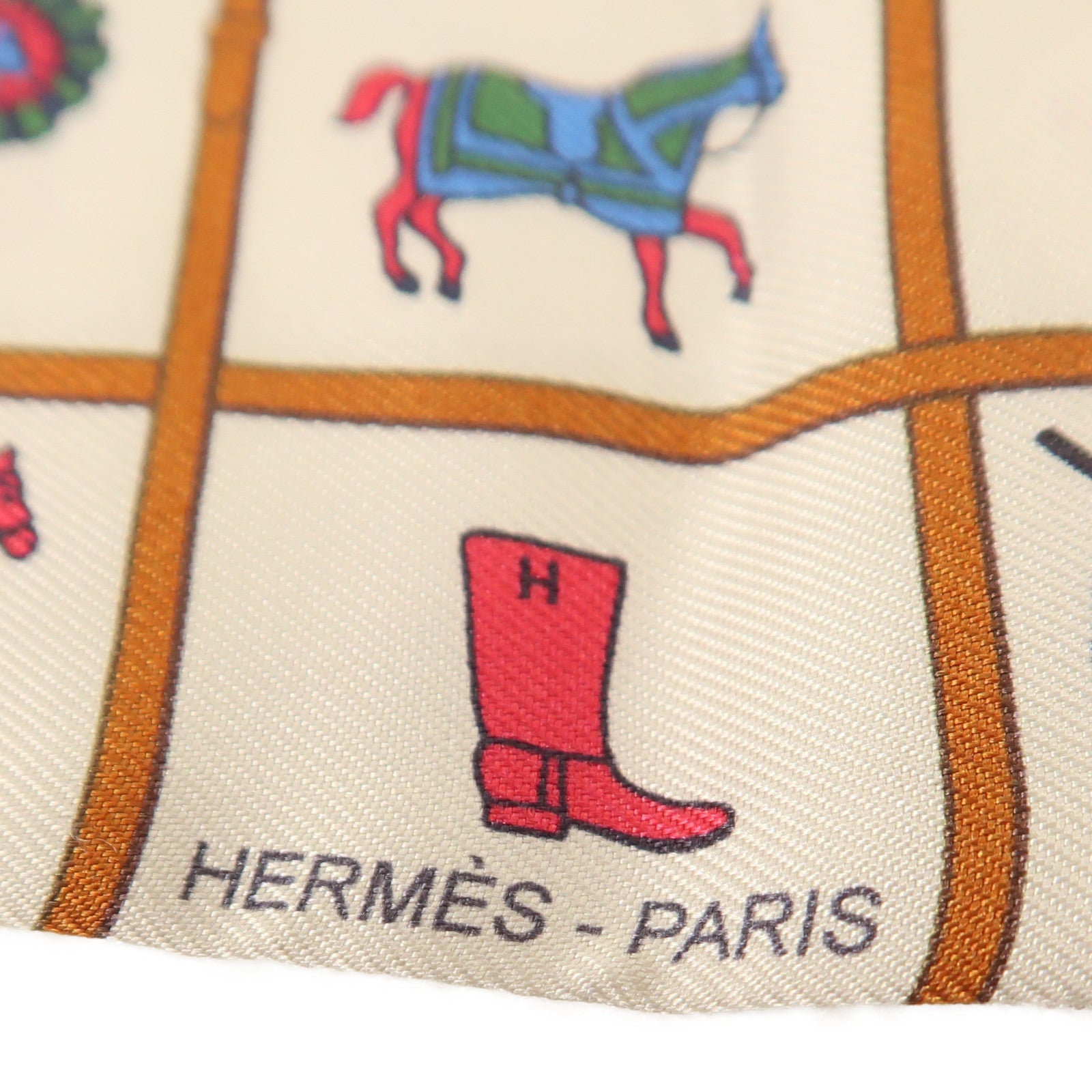 HERMES 絲質Twilly絲巾