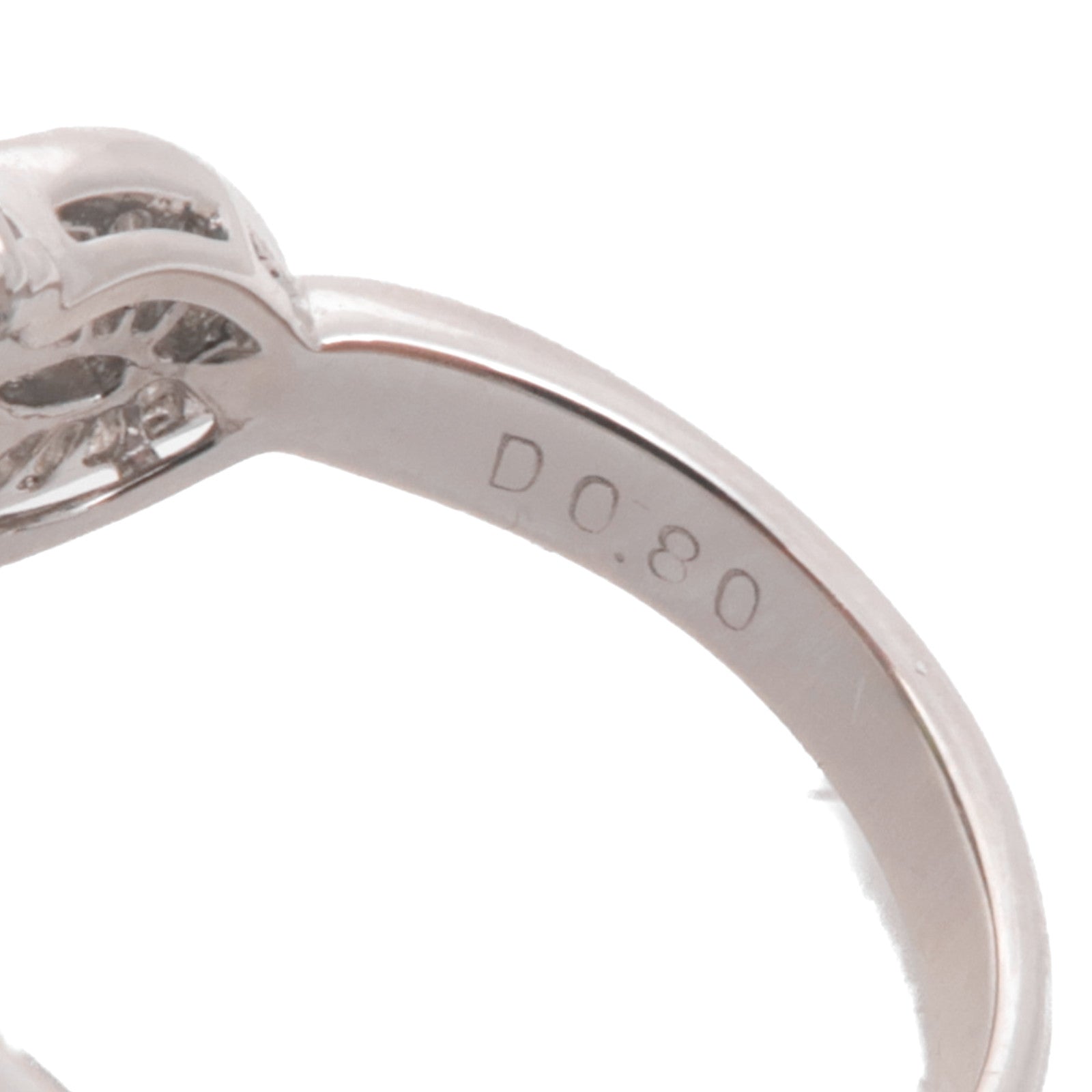 JEWELRY 【激減優惠】JEWELRY PT900鉑金/石榴石/鑽石Garnet/Diamond Ring戒指US#5.75