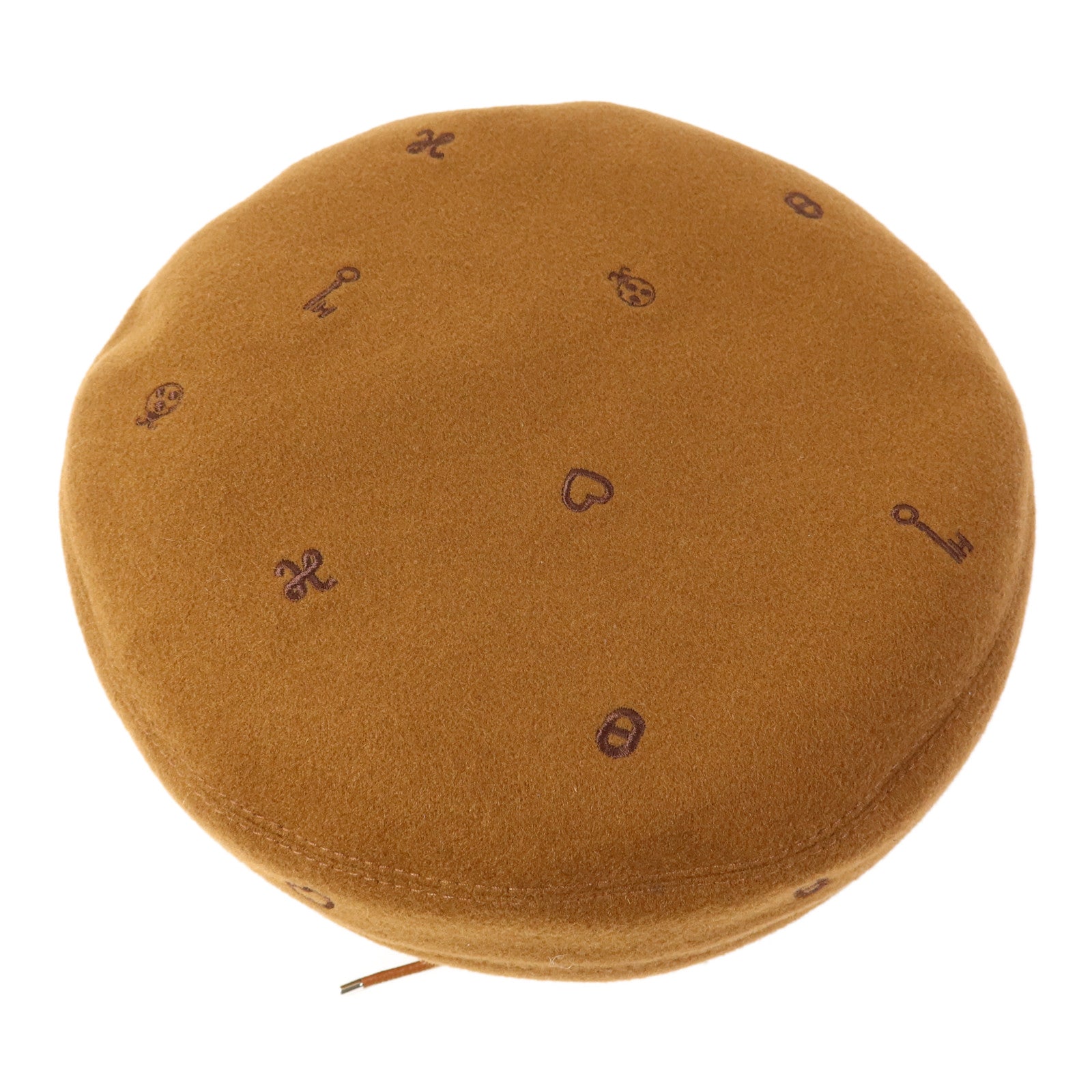 HERMES 羊絨Beret帽子