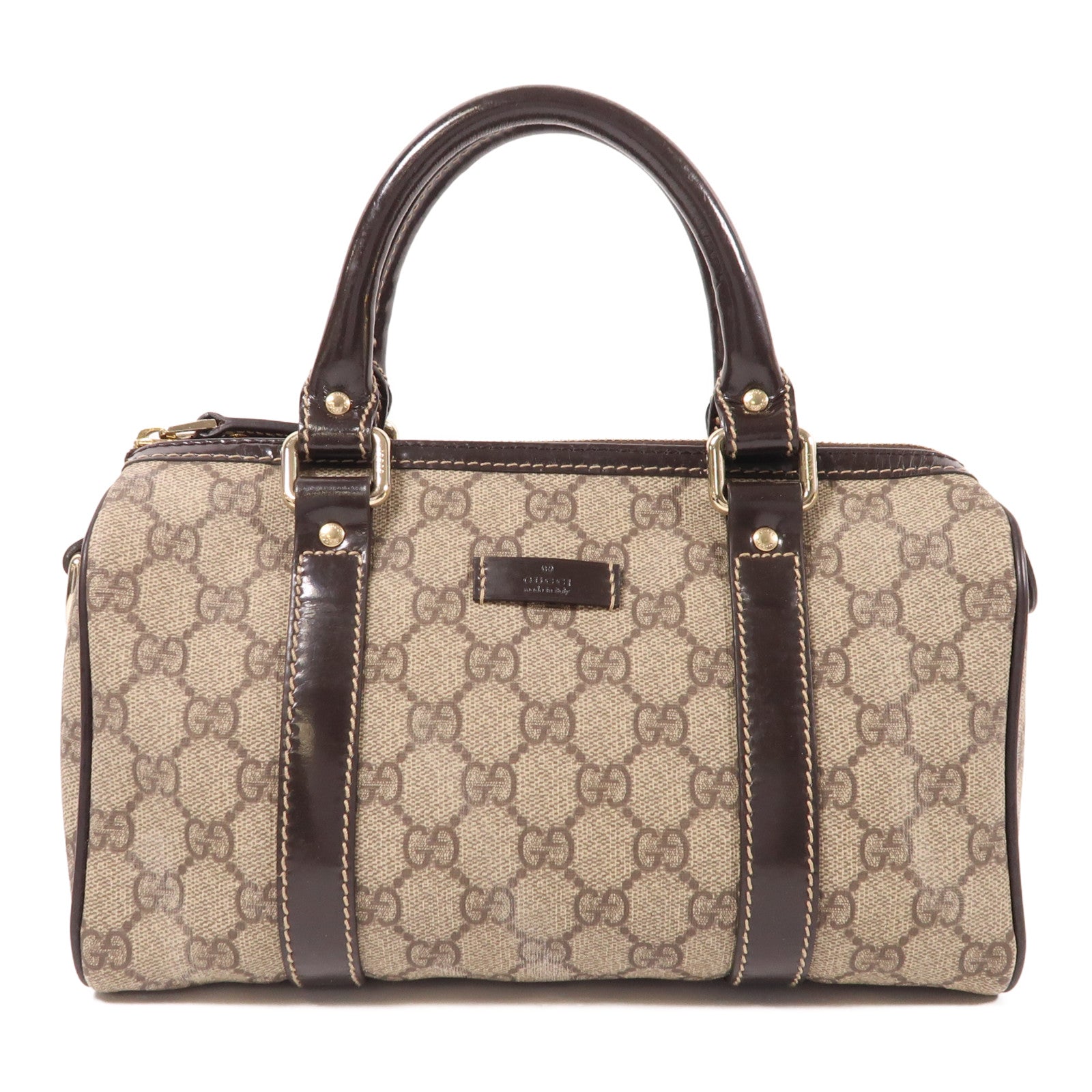 GUCCI 塗層帆布Hand Bag金扣手挽袋