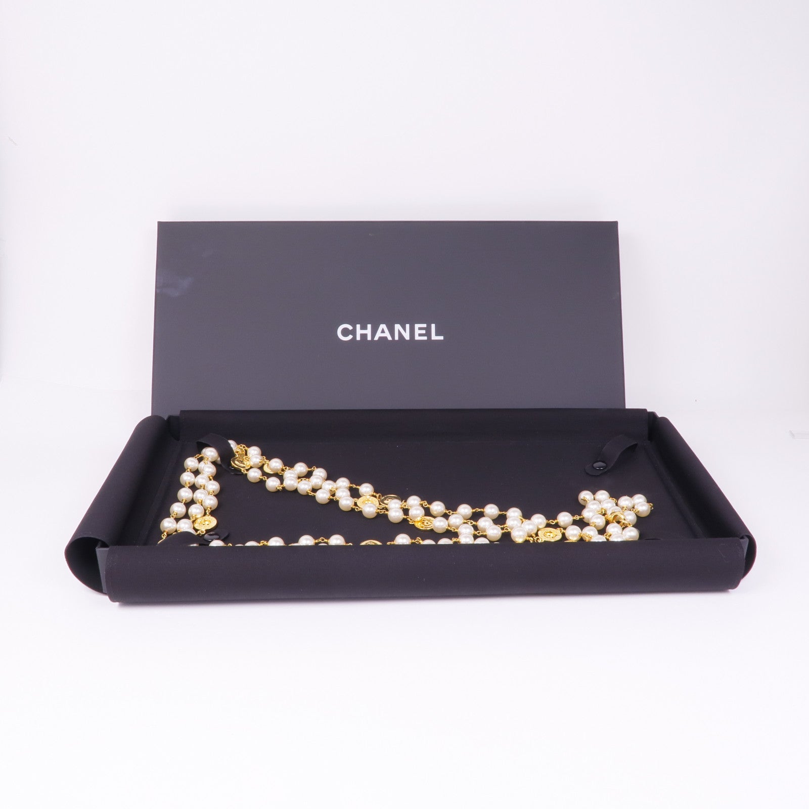 CHANEL PVC/金屬Necklace項鍊