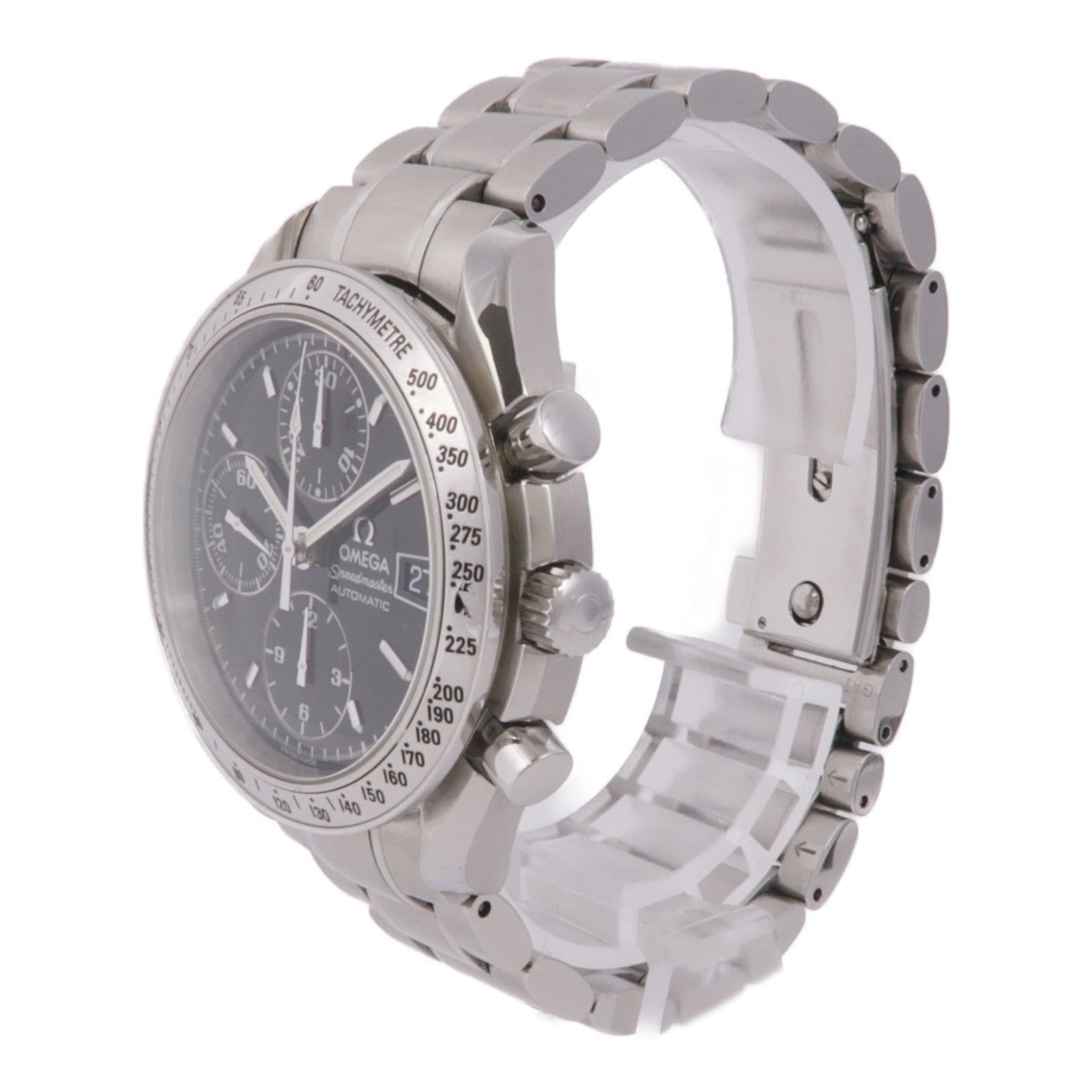 OMEGA Speedmaster Date 3513.50 Automatic Watch Stainless Steel Black