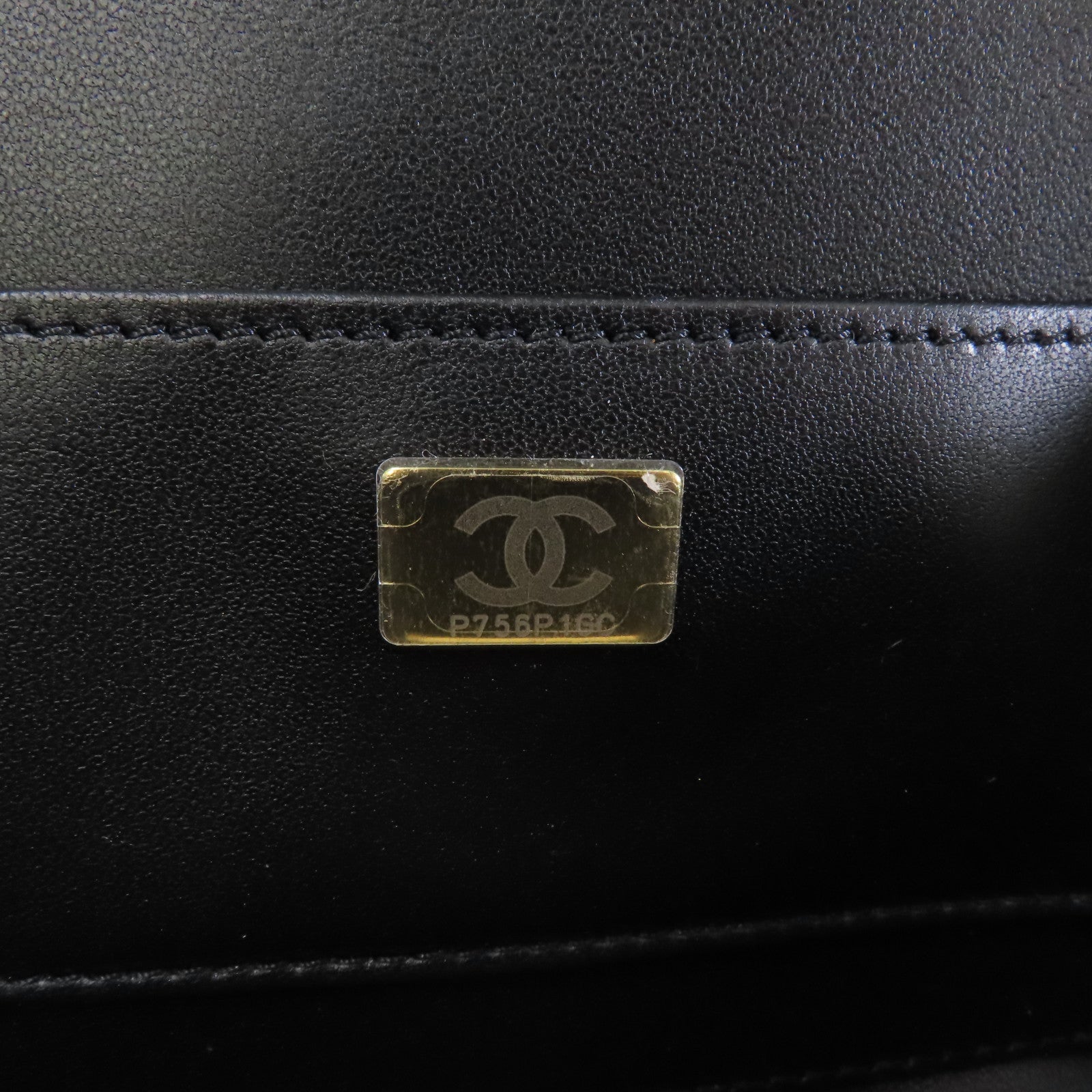 CHANEL 菱格羊皮皮革Camera Bag金扣鏈帶肩背袋黑色