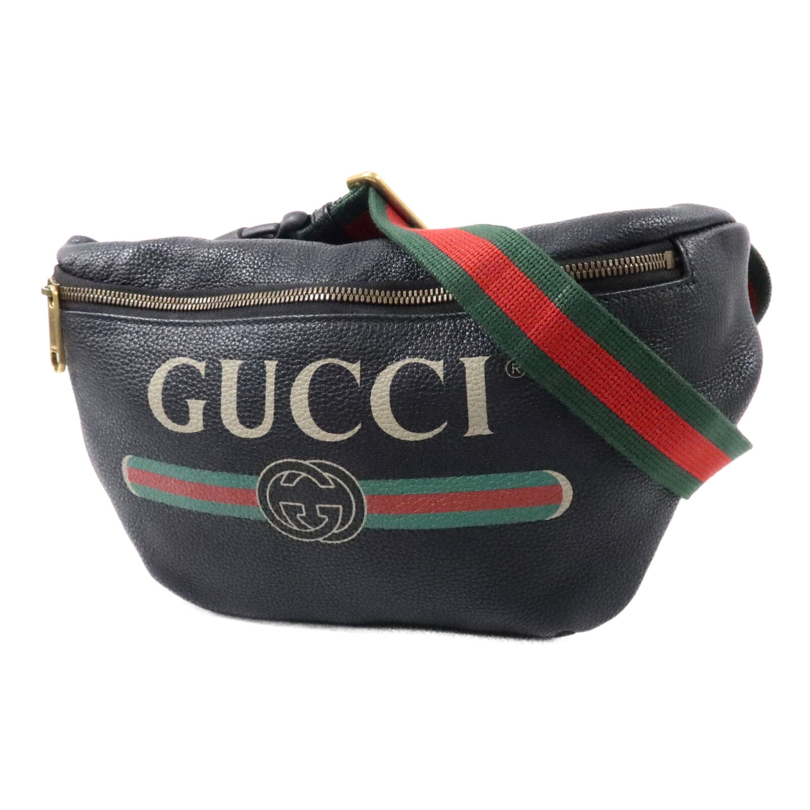 GUCCI 牛皮皮革Waist Bag腰包
