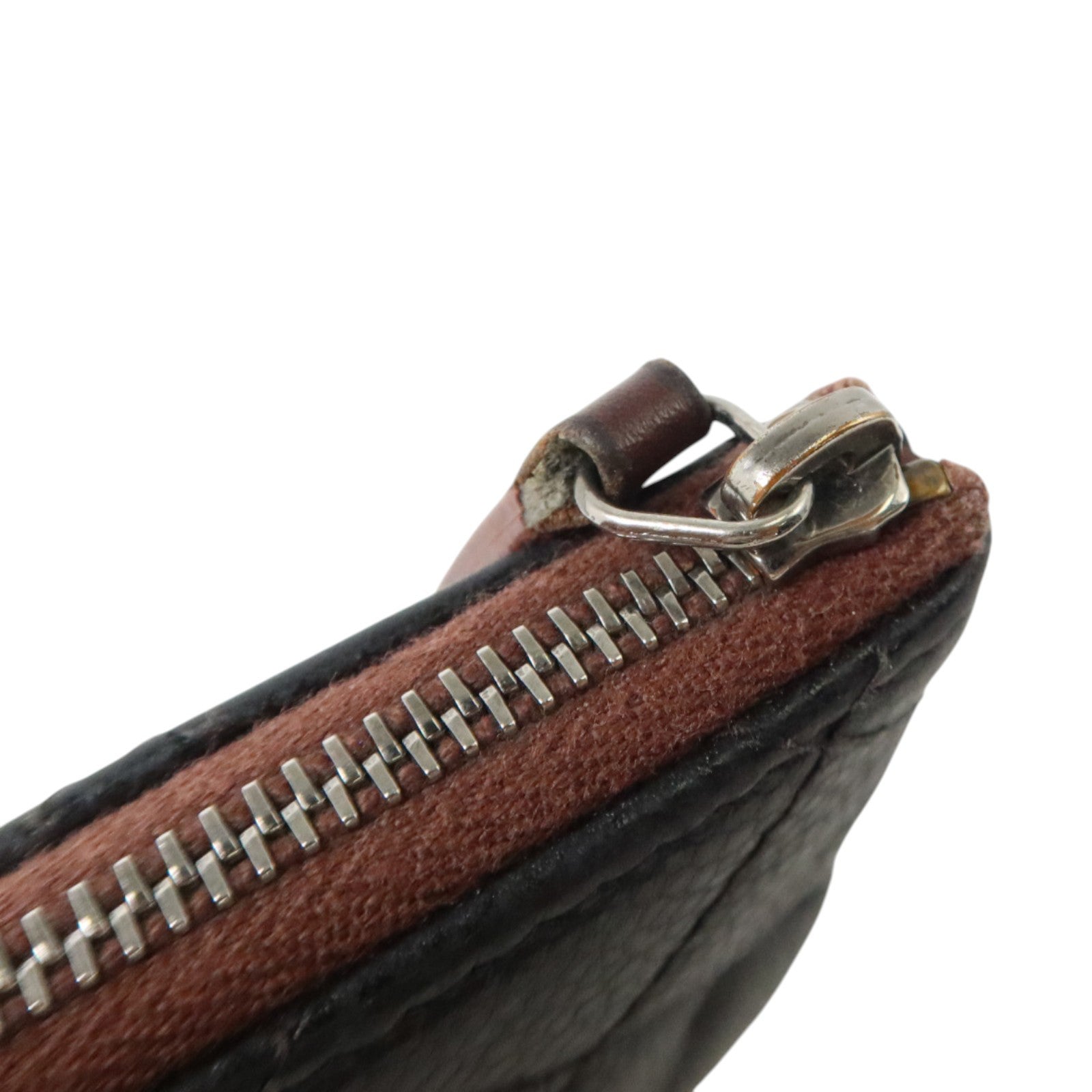 CHANEL 牛皮皮革Classic Mini Zipped Pouch銀扣手拿包