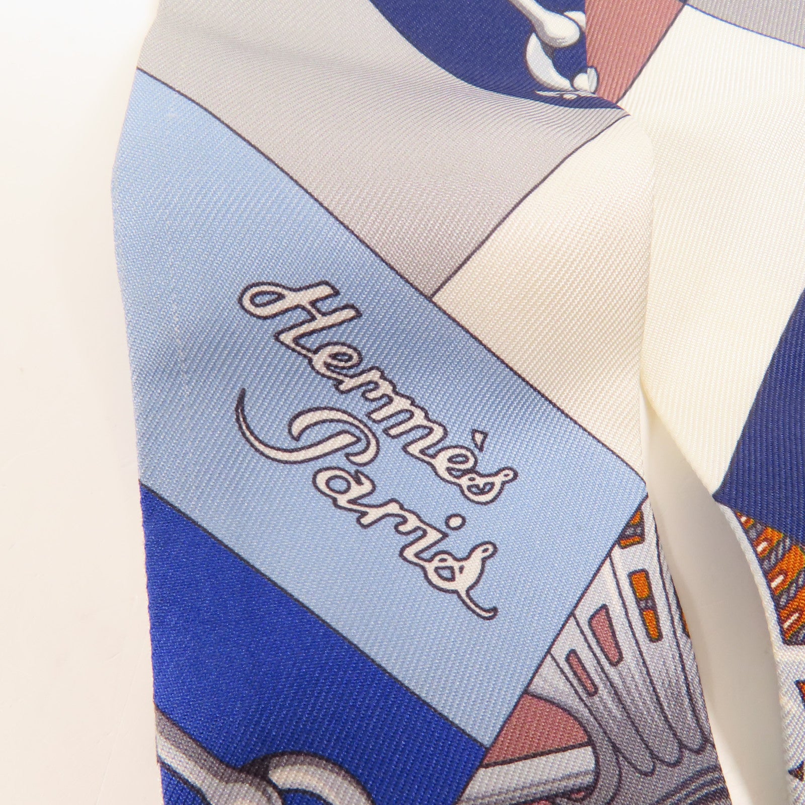 HERMES 絲質Twilly絲巾