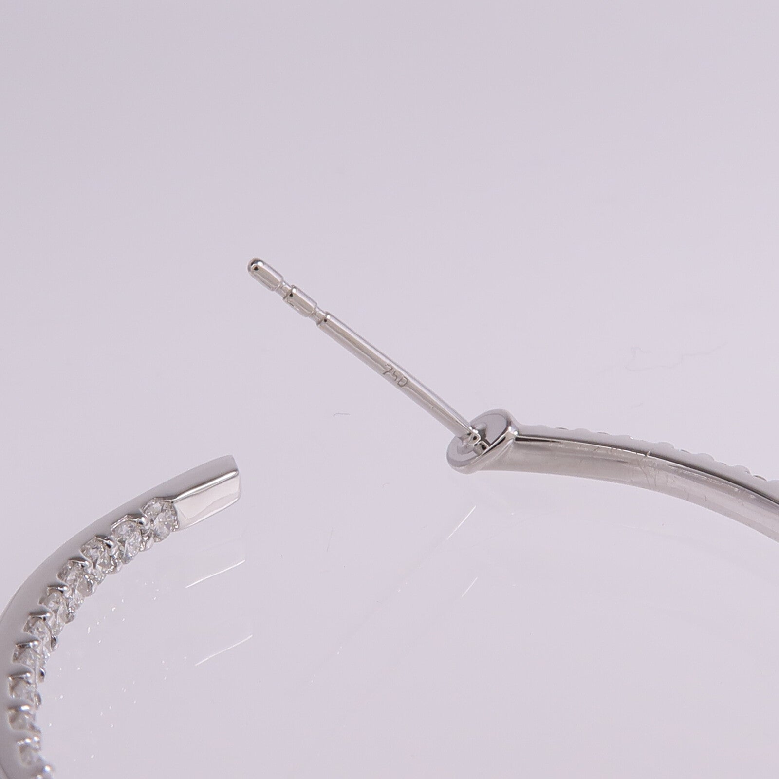 JEWELRY 18K白金Diamond Earrings鑽石耳環