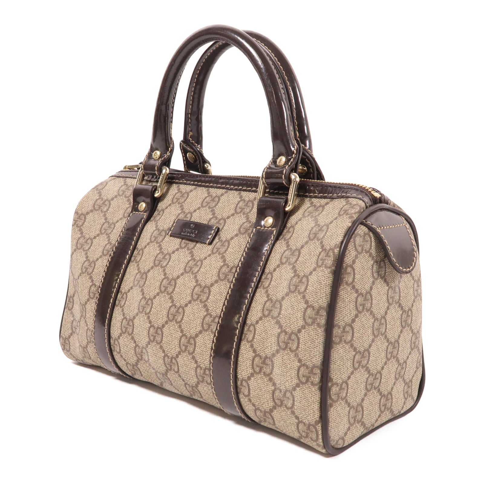GUCCI 塗層帆布Hand Bag金扣手挽袋