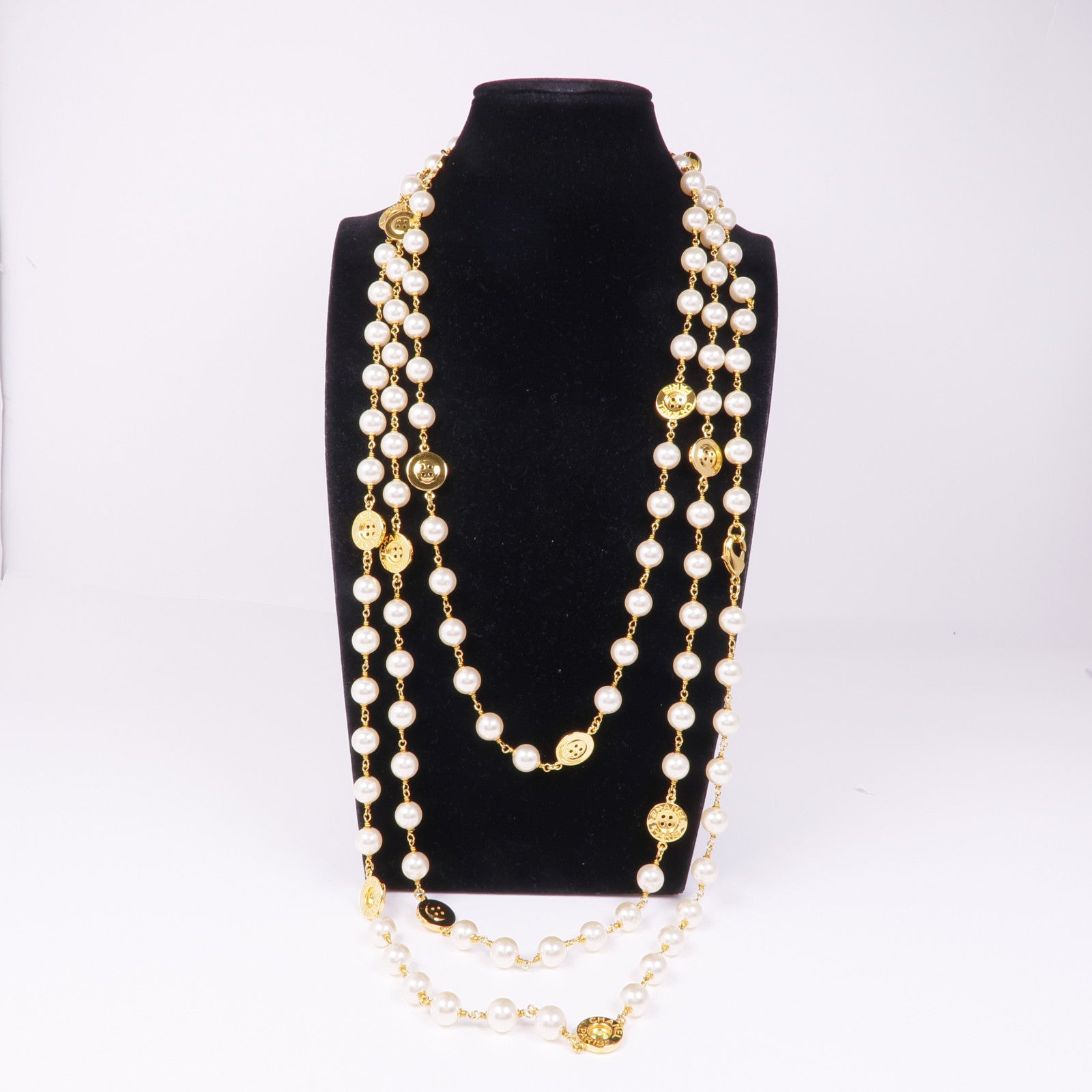 CHANEL PVC/金屬Necklace項鍊