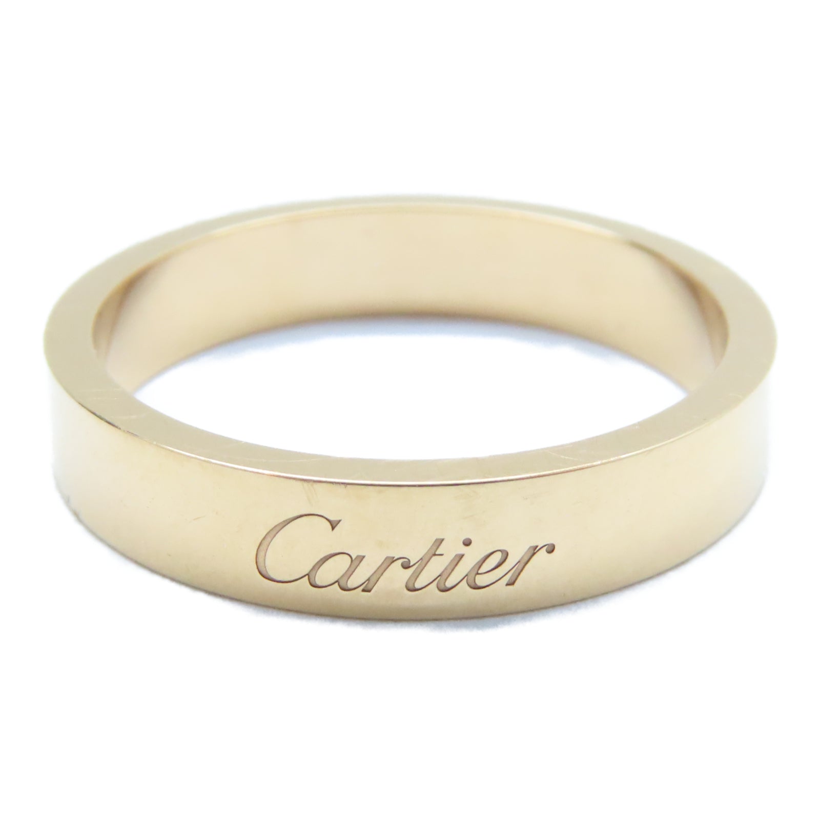 CARTIER 18K玫瑰金C de Cartier Wedding Ring戒指Cartier#59/US#8.5