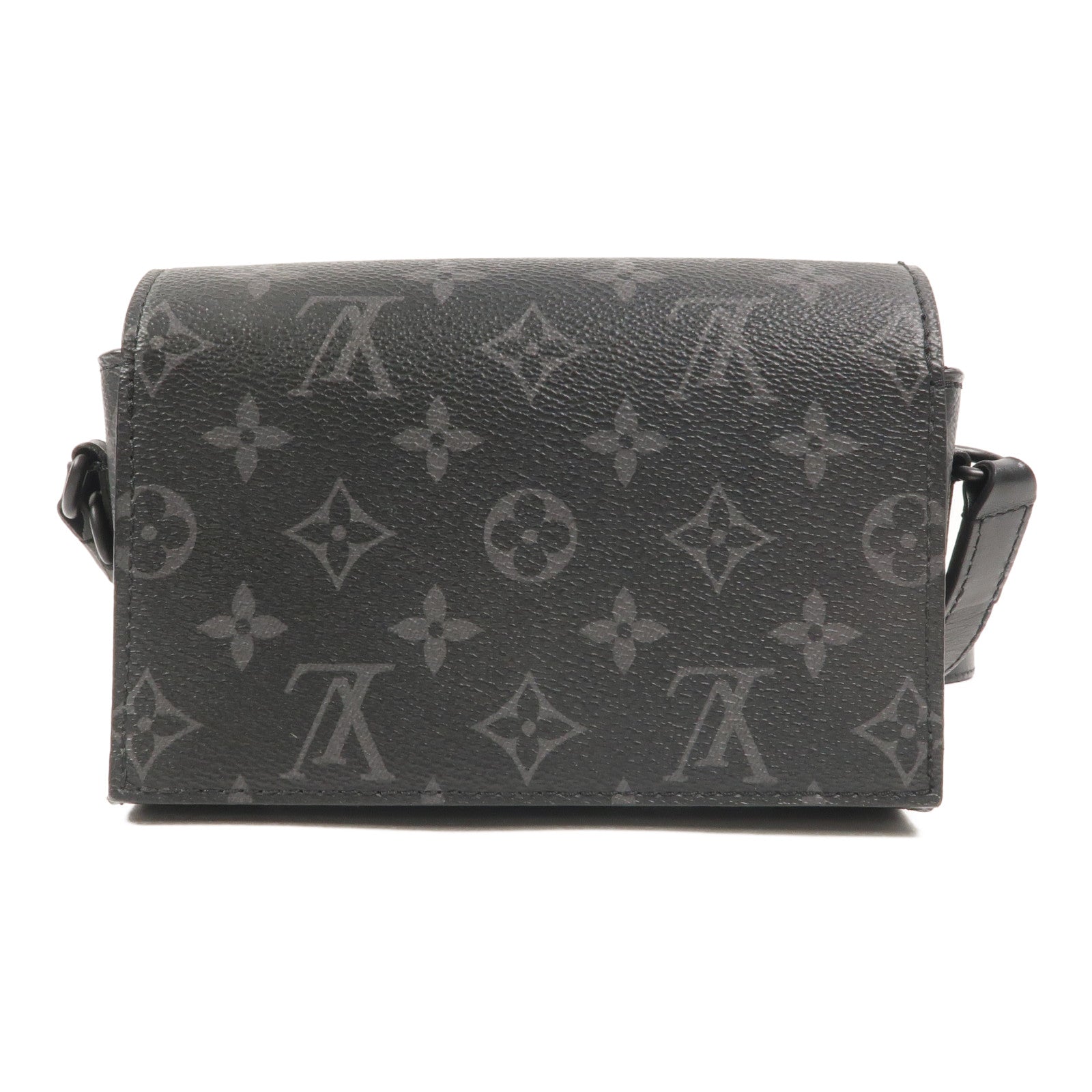 LOUIS VUITTON Monogram Eclipse Steamer Wearable Wallet肩背袋