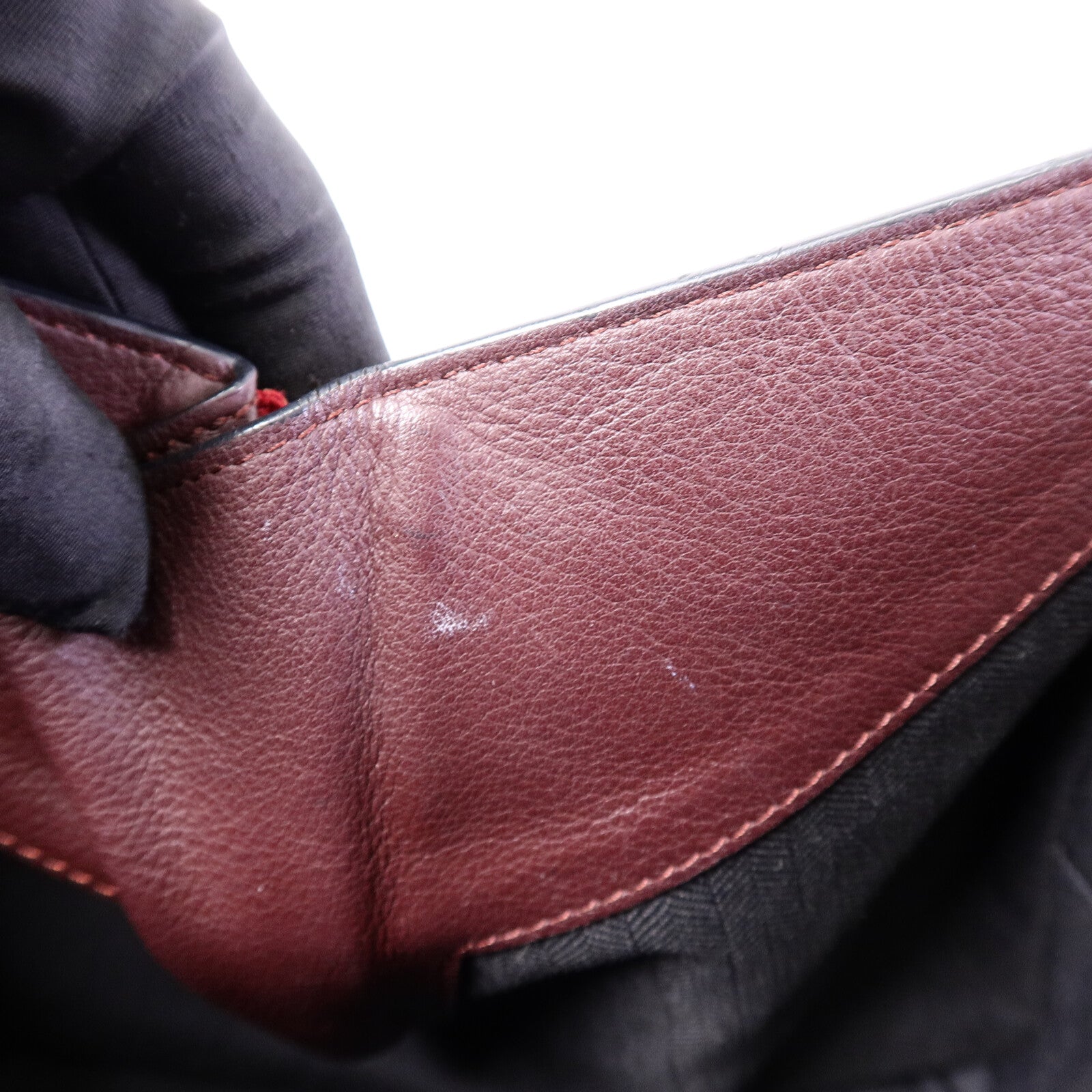 LOEWE 牛皮皮革Hammock手挽肩背兩用袋