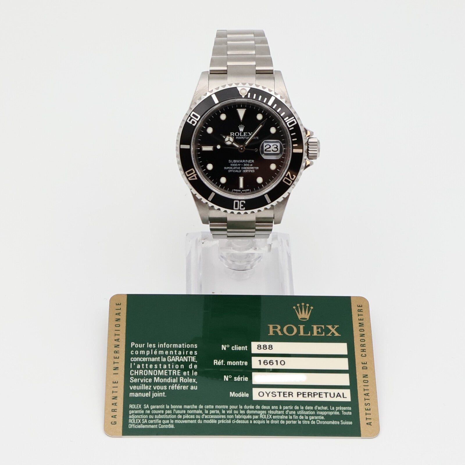 ROLEX Submarinar Date 16610