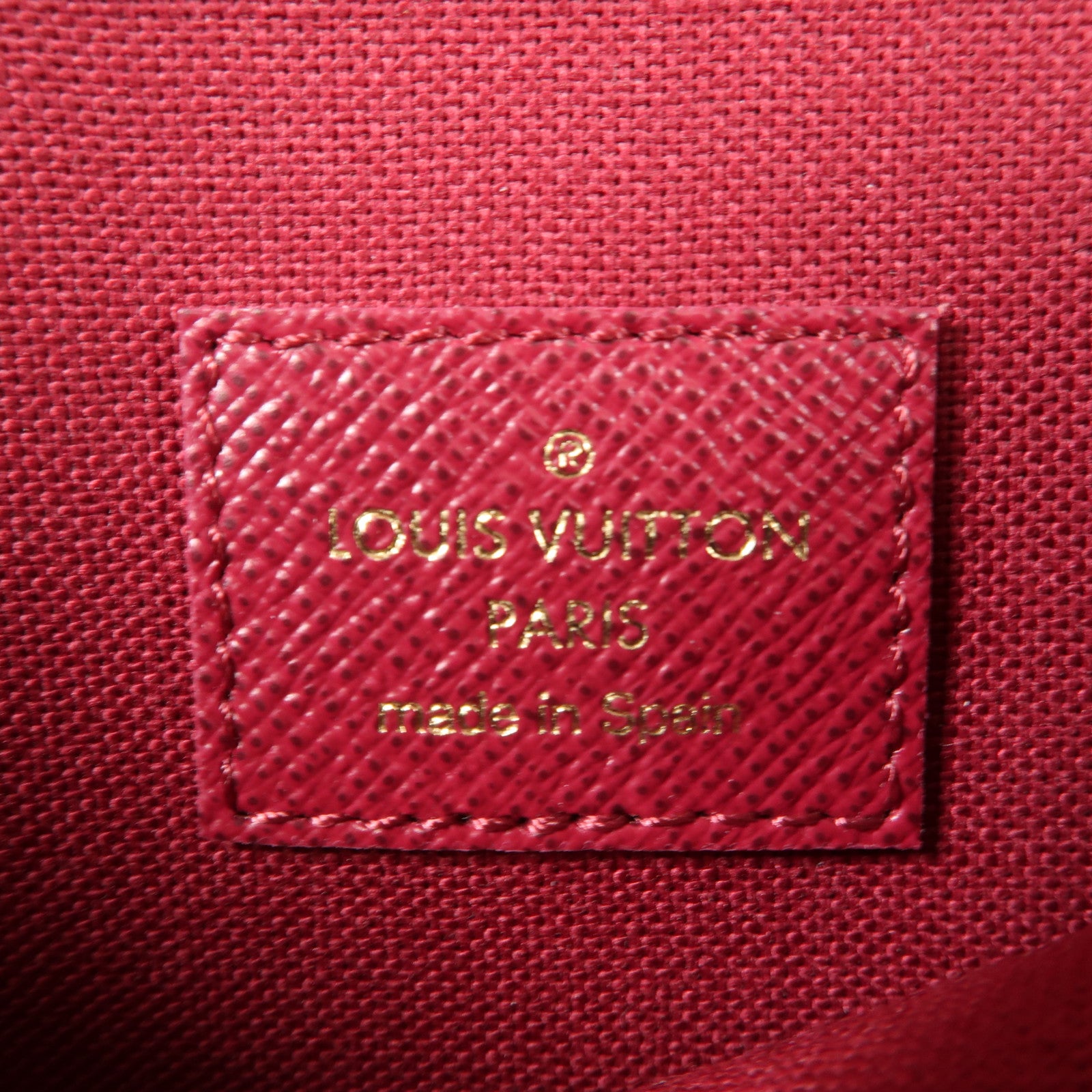 LOUIS VUITTON Monogram Pochette Felicie金扣鏈帶肩背袋