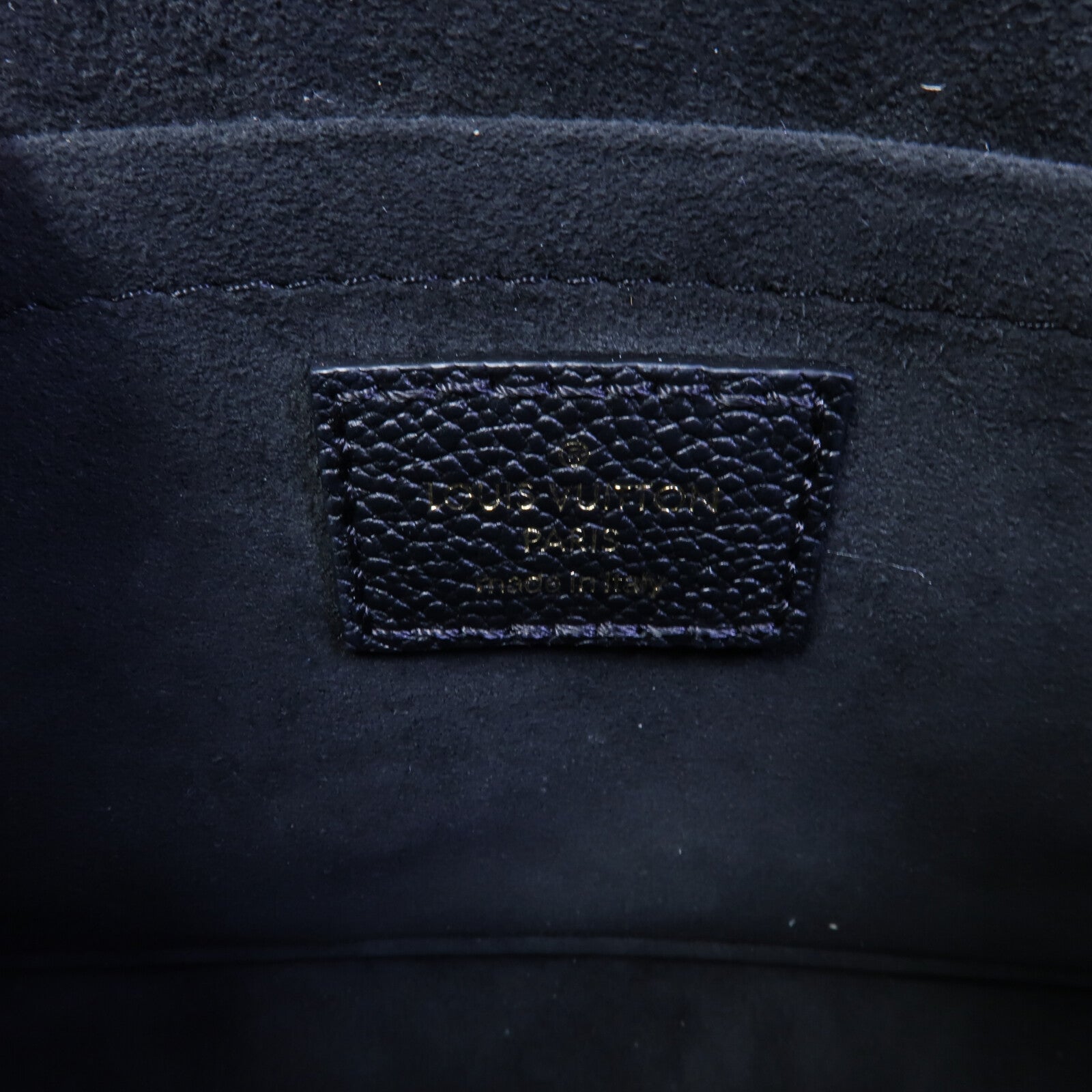 LOUIS VUITTON Monogram Empreinte Vavin BB鏈帶肩背袋