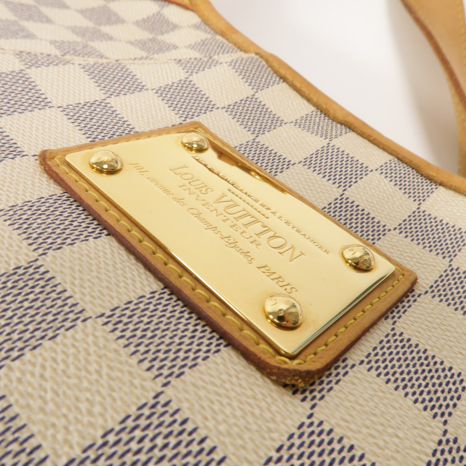 LOUIS VUITTON Damier Azur Galliera PM肩背袋
