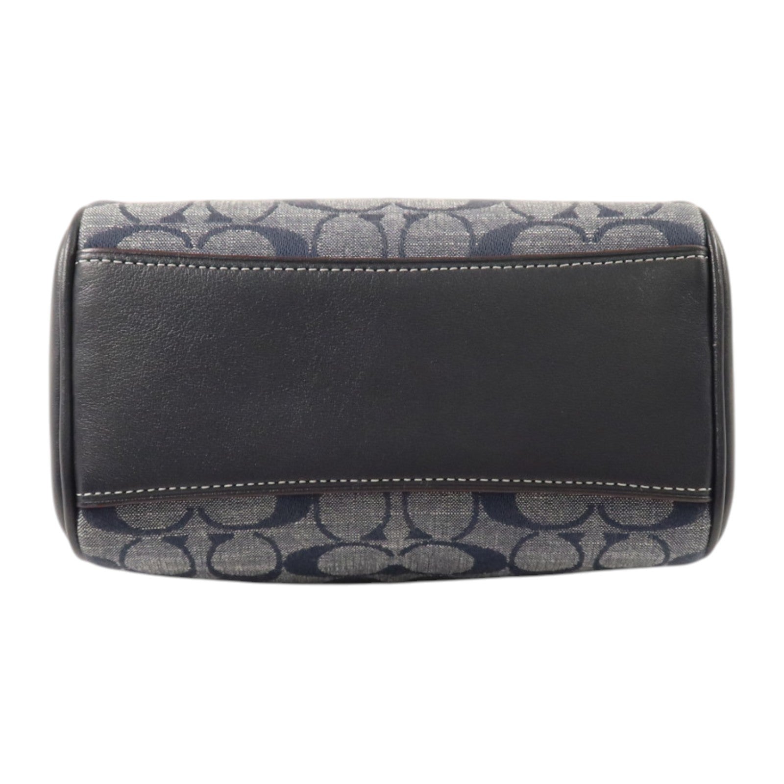 COACH 牛仔佈2Way Shoulder Bag金扣手挽肩背兩用袋