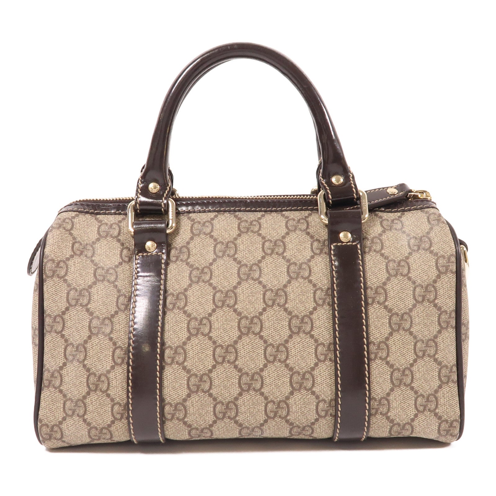 GUCCI 塗層帆布Hand Bag金扣手挽袋