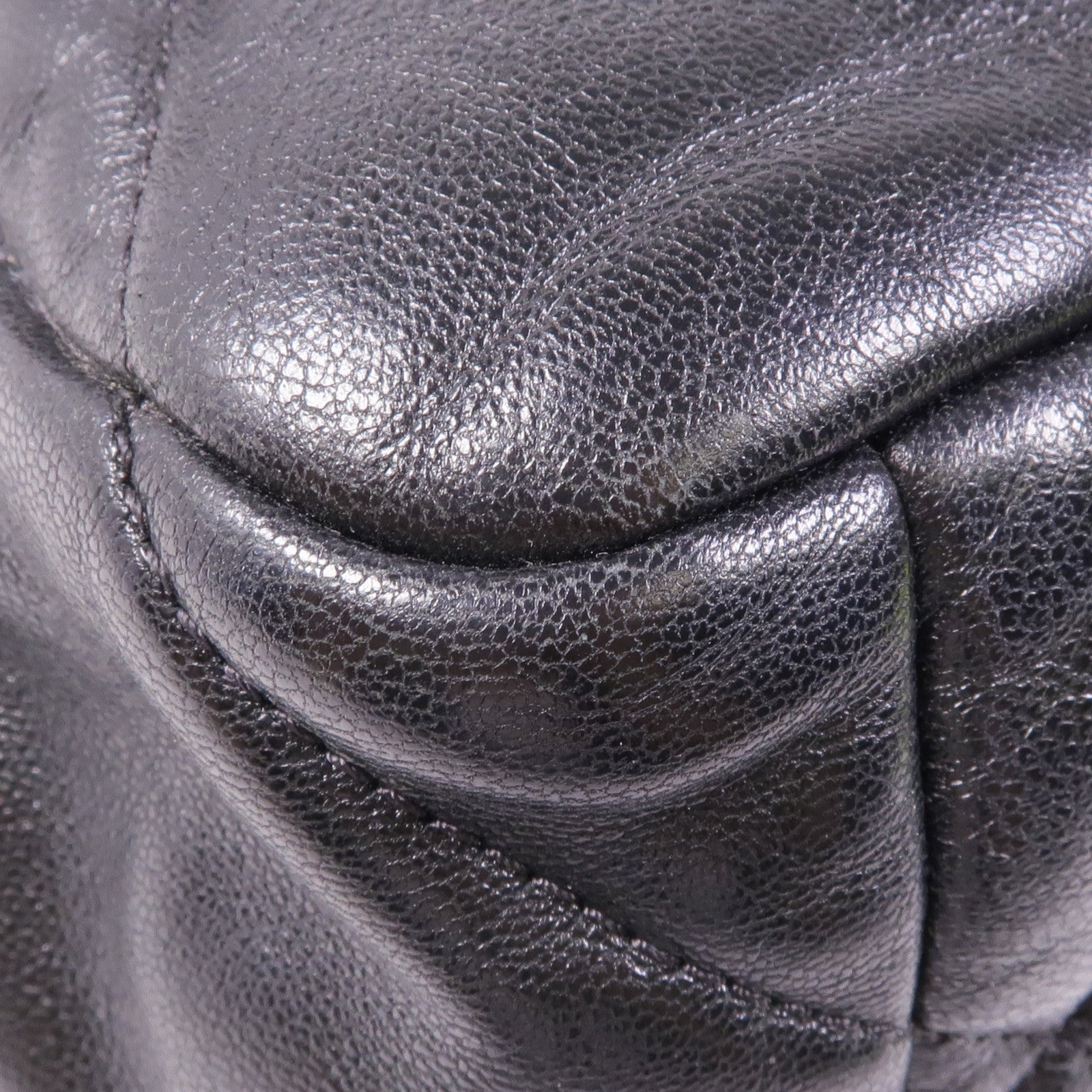 CHANEL 羊皮皮革Chanel 19金扣/銀扣手挽肩背兩用袋